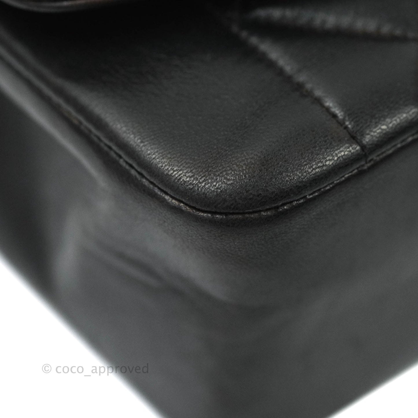 Chanel Black Quilted Lambskin Small Vintage Classic Diana Flap Bag
