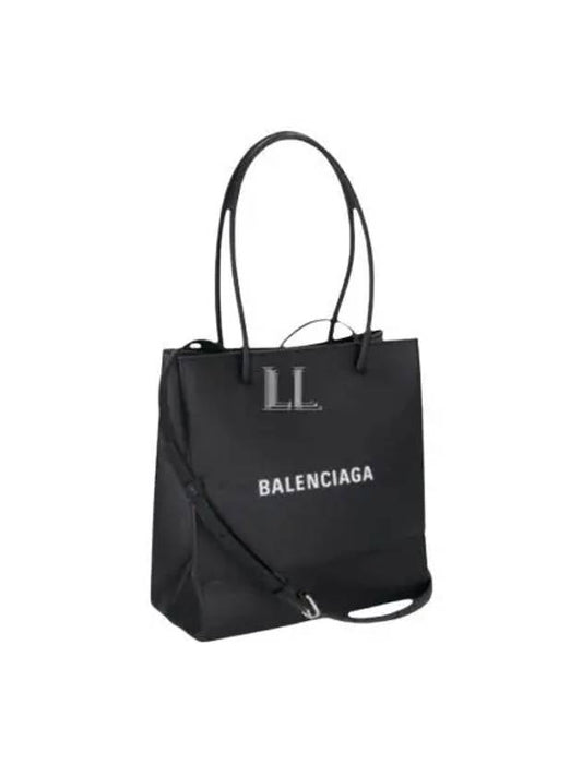 Luxury Balenciaga Shopping XXS North-South Tote Bag Black