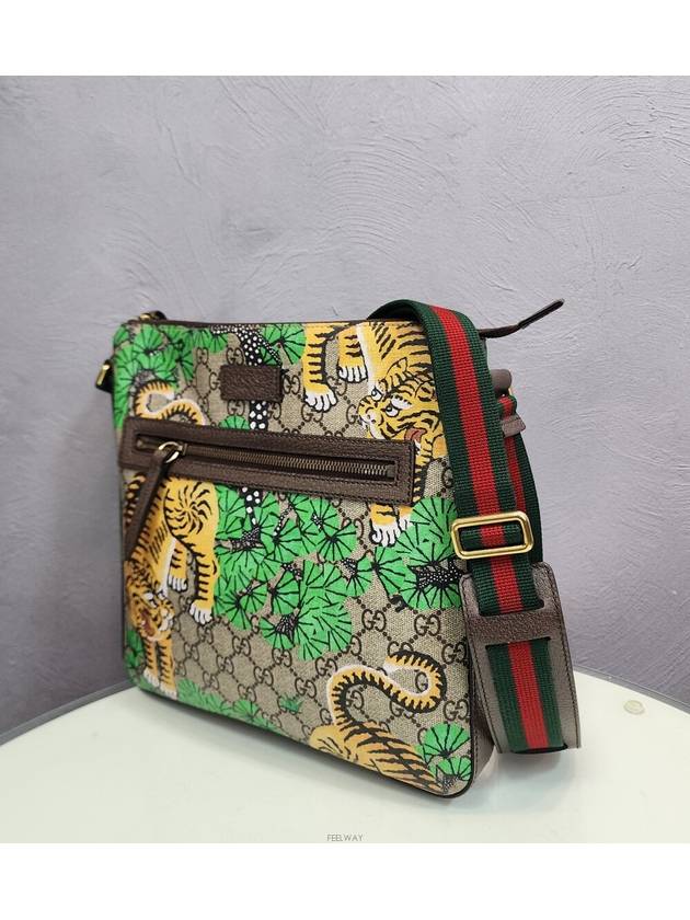 Luxury Gucci Trending 2025 Messenger Bengal GG Supreme Medium