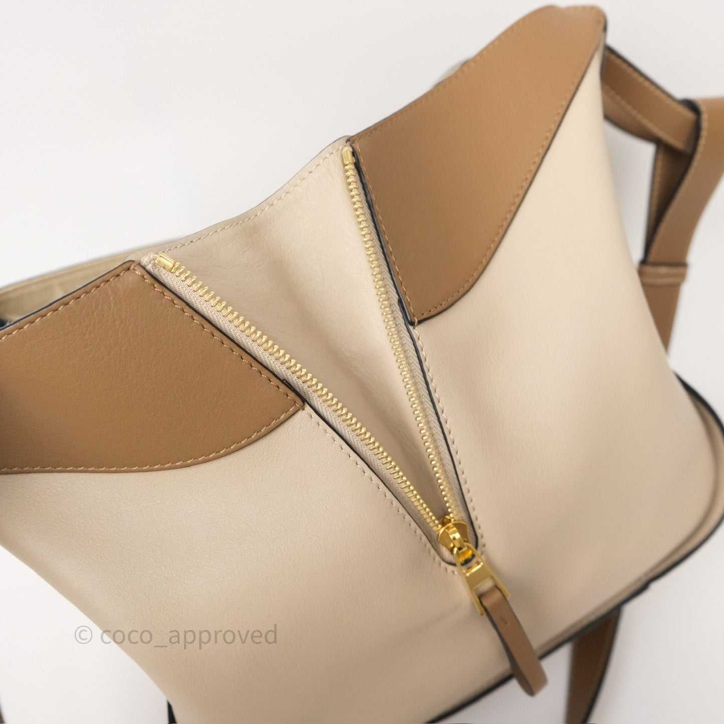 Loewe Small Hammock Shoulder Bag Tan Taupe