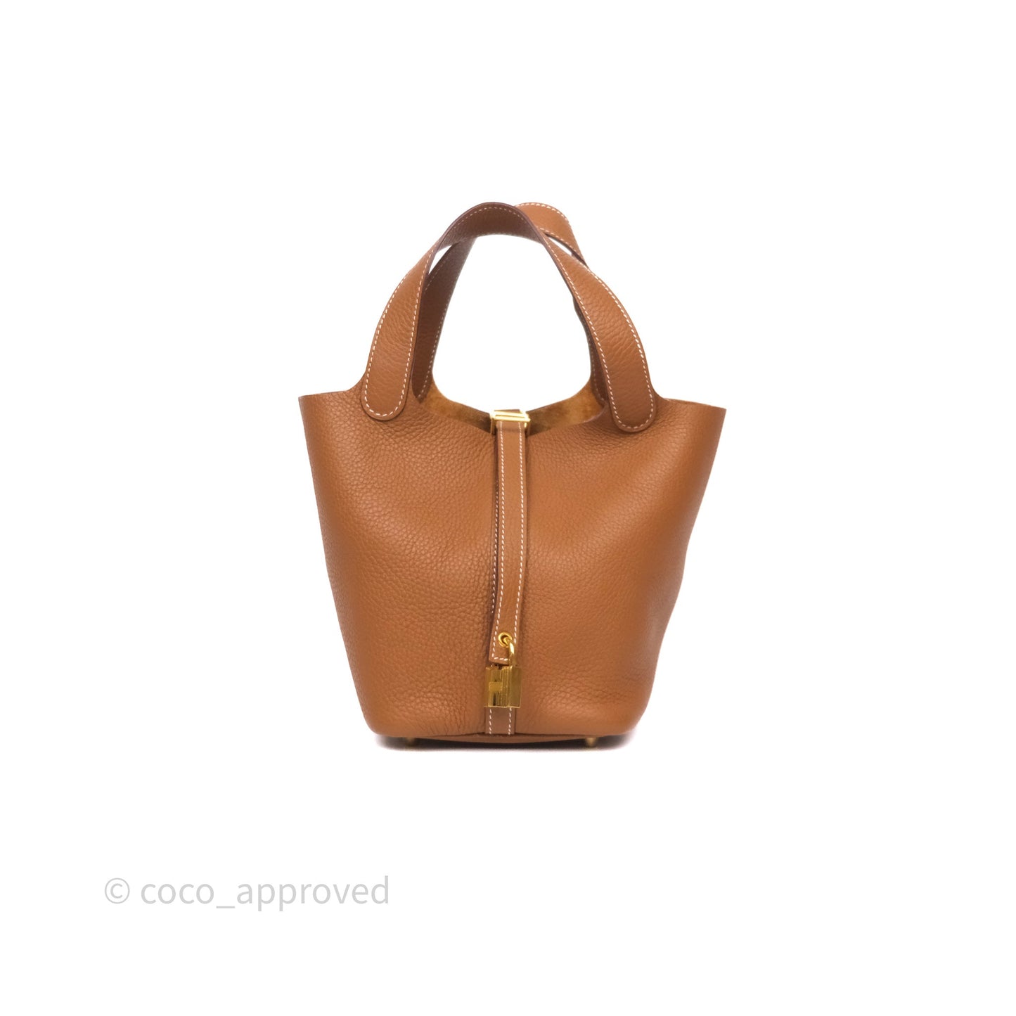 Hermès Picotin Lock 18 Gold 37 Clemence Gold Hardware