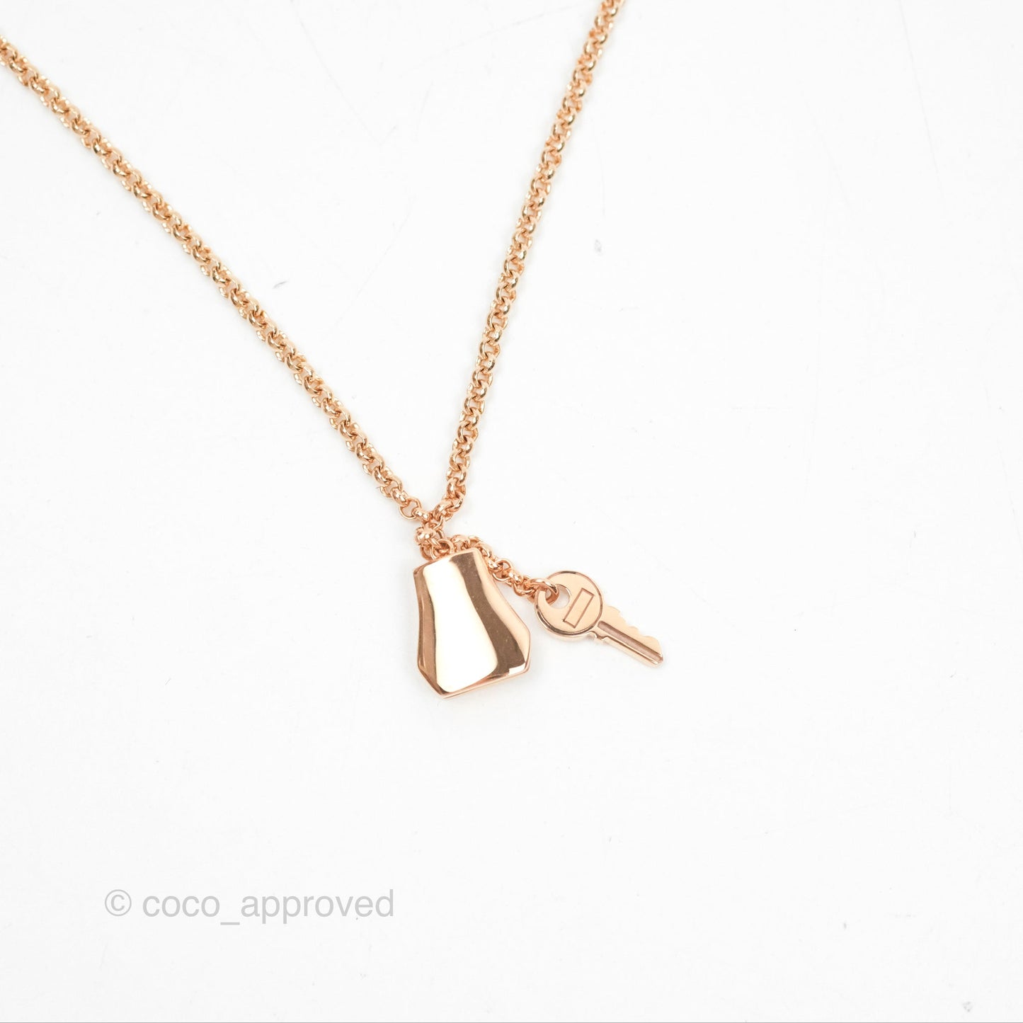 Hermès Kelly Clochette Bracelet Rose Gold