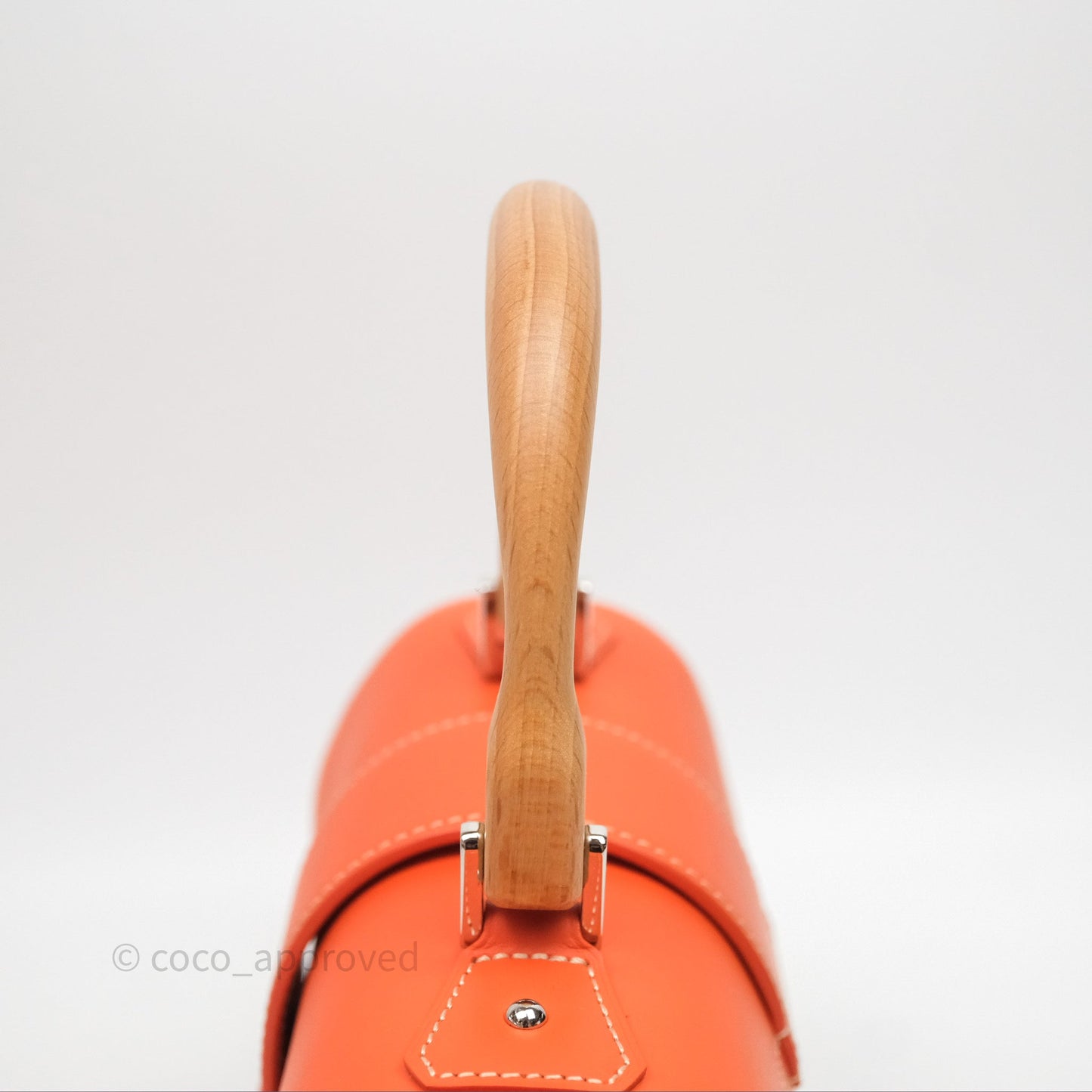 Goyard Saïgon Structuré Mini Bag Orange Goyardine Canvas