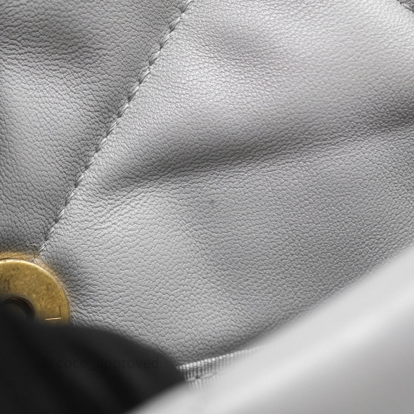 Chanel 19 Small Light Grey Mixed Hardware
