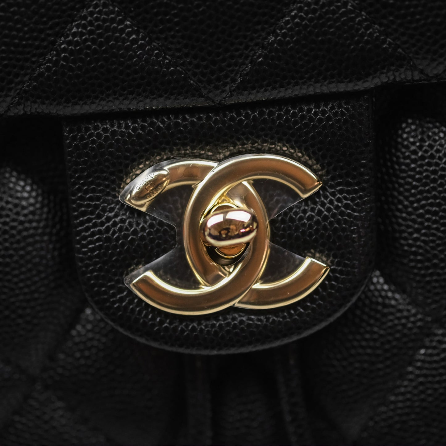 Chanel Small Urban Spirit Backpack Black Caviar Gold Hardware