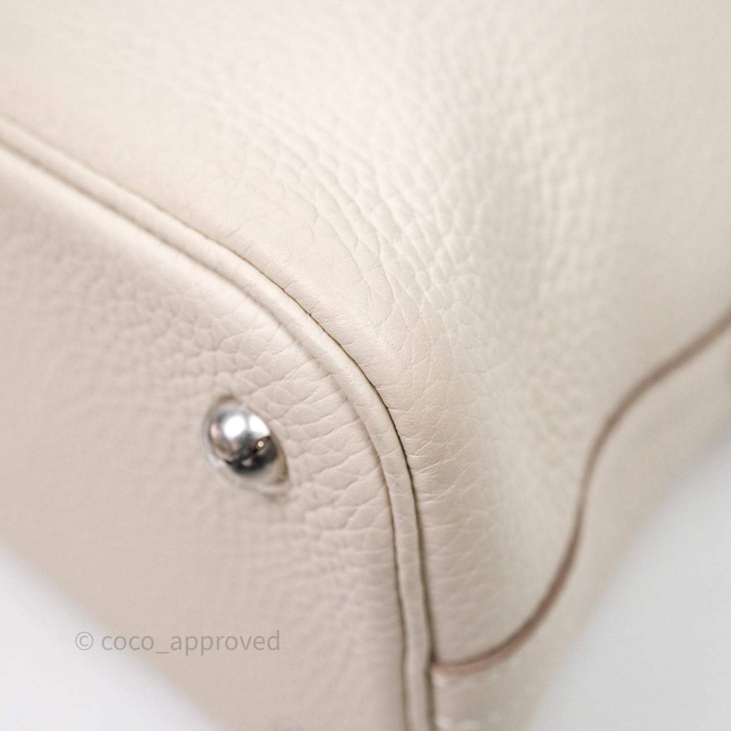 Hermes Bolide 31 Clemence Craie 10 Palladium Hardware