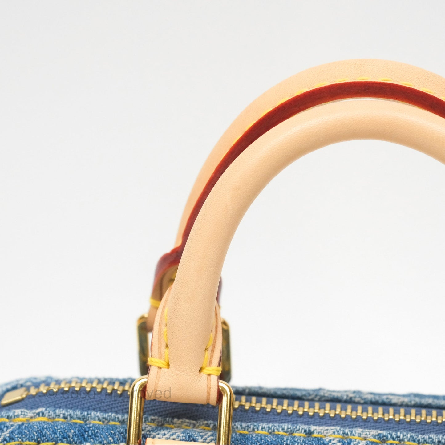 Louis Vuitton Nano Speedy Washed Denim Monogram