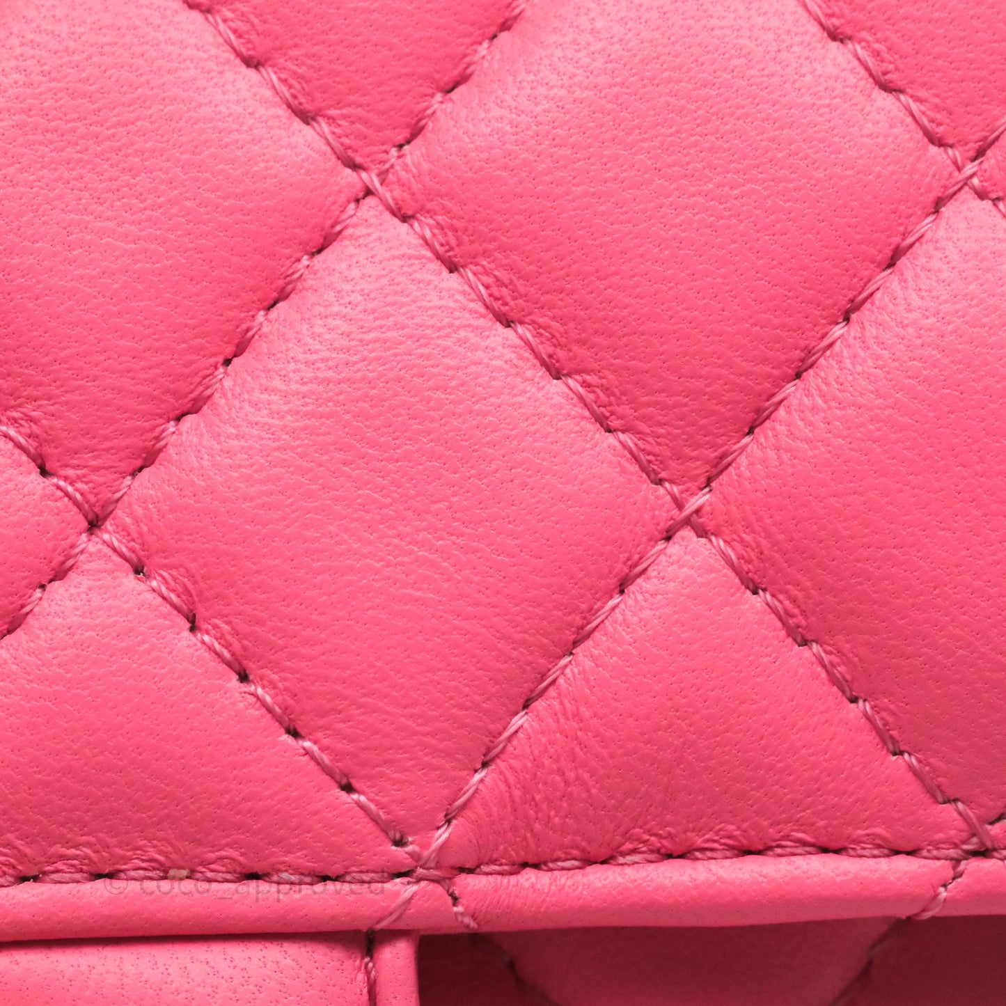 Chanel Large Heart Bag Pink Lambskin Gold Hardware 22S