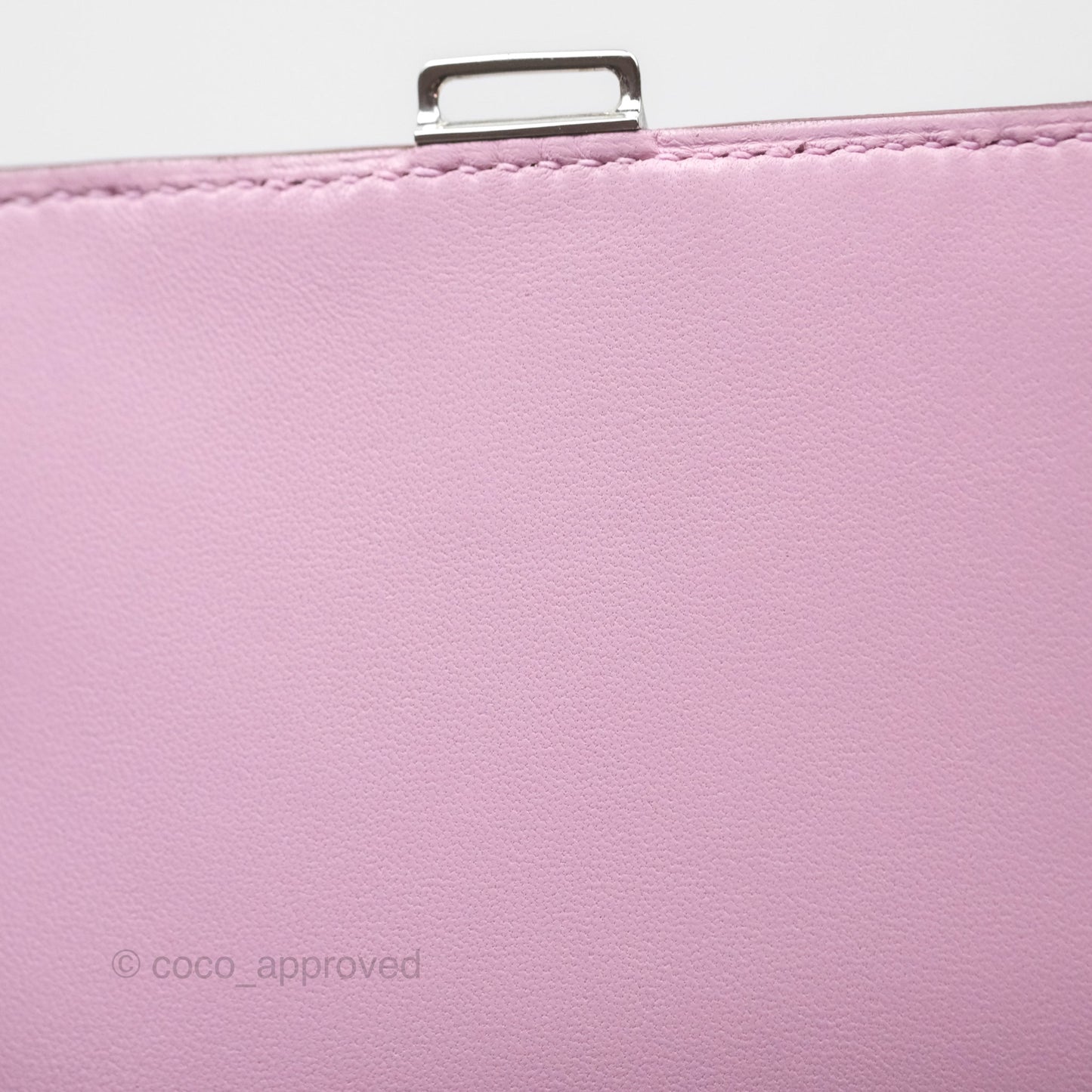 Hermès Della Cavalleria Mini Bag Mauve Sylvestre X9 Epsom Palladium Hardware