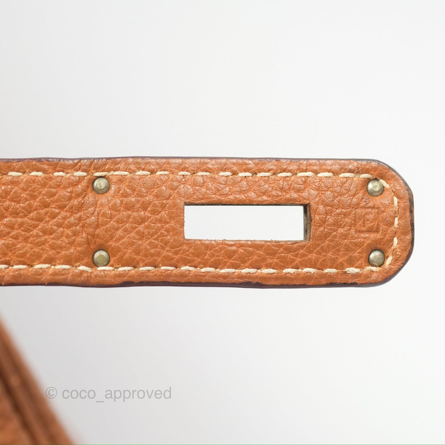 Hermès Birkin 30 Retourne Gold Clemence Palladium Hardware