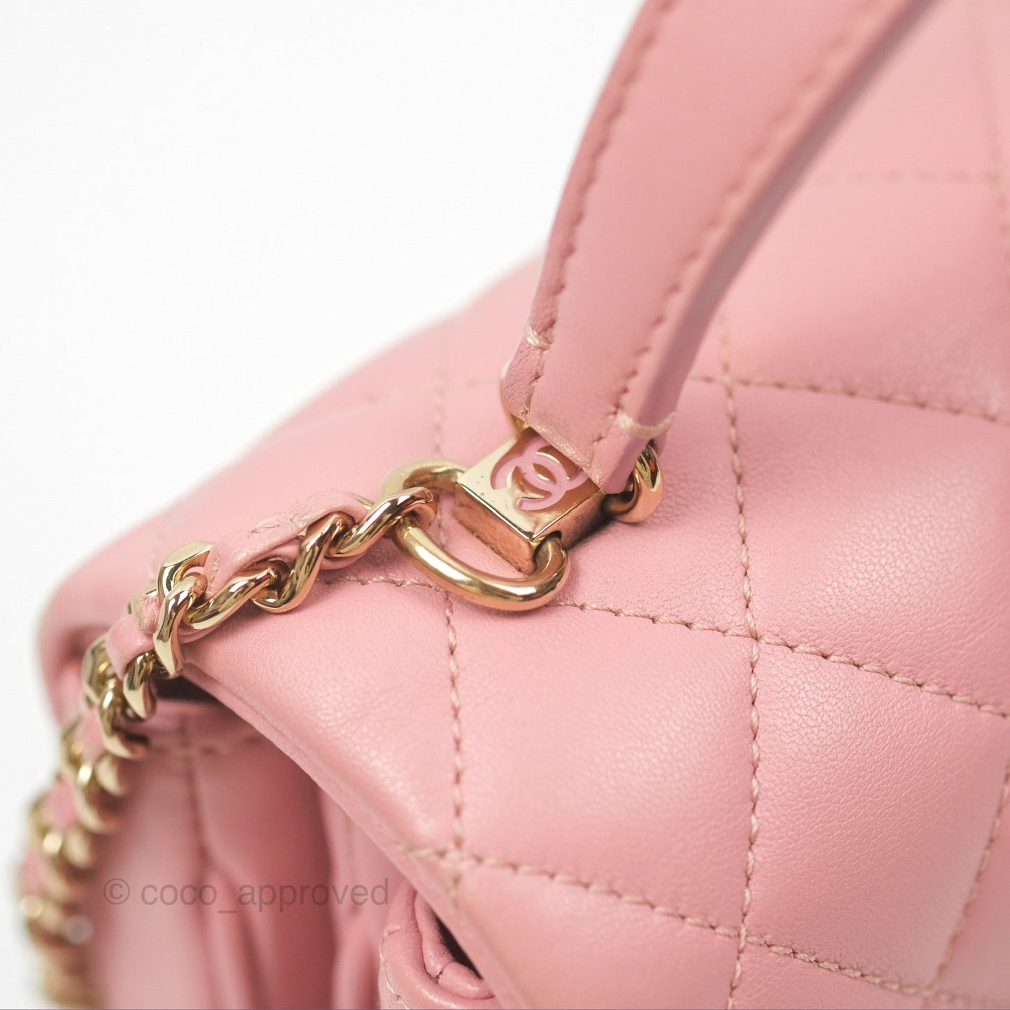 Chanel Citizen Chic Flap Bag Pink Lambskin Gold Hardware