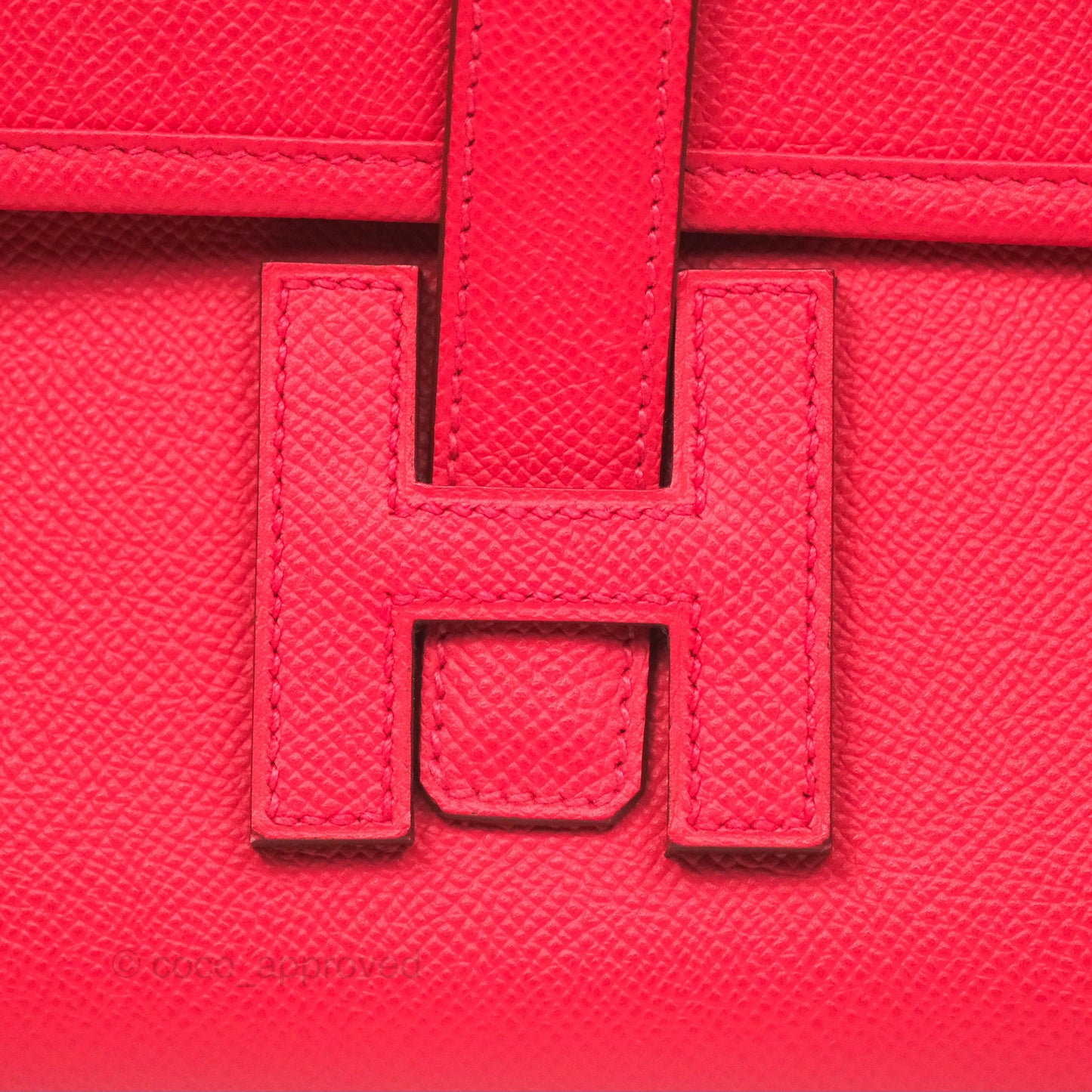 Hermès Jige Elan 29 Clutch Bougainville Epsom
