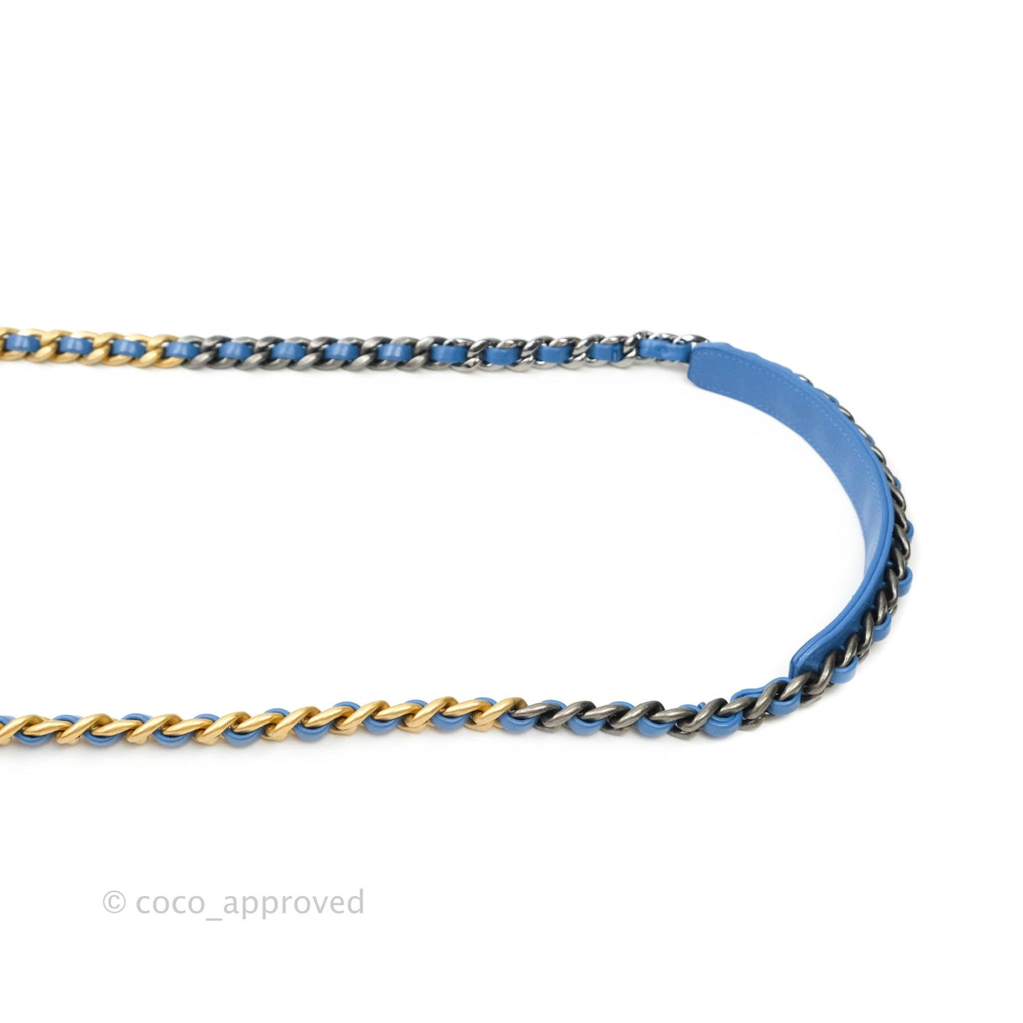 Chanel 19 Small Blue Mixed Hardware 20S