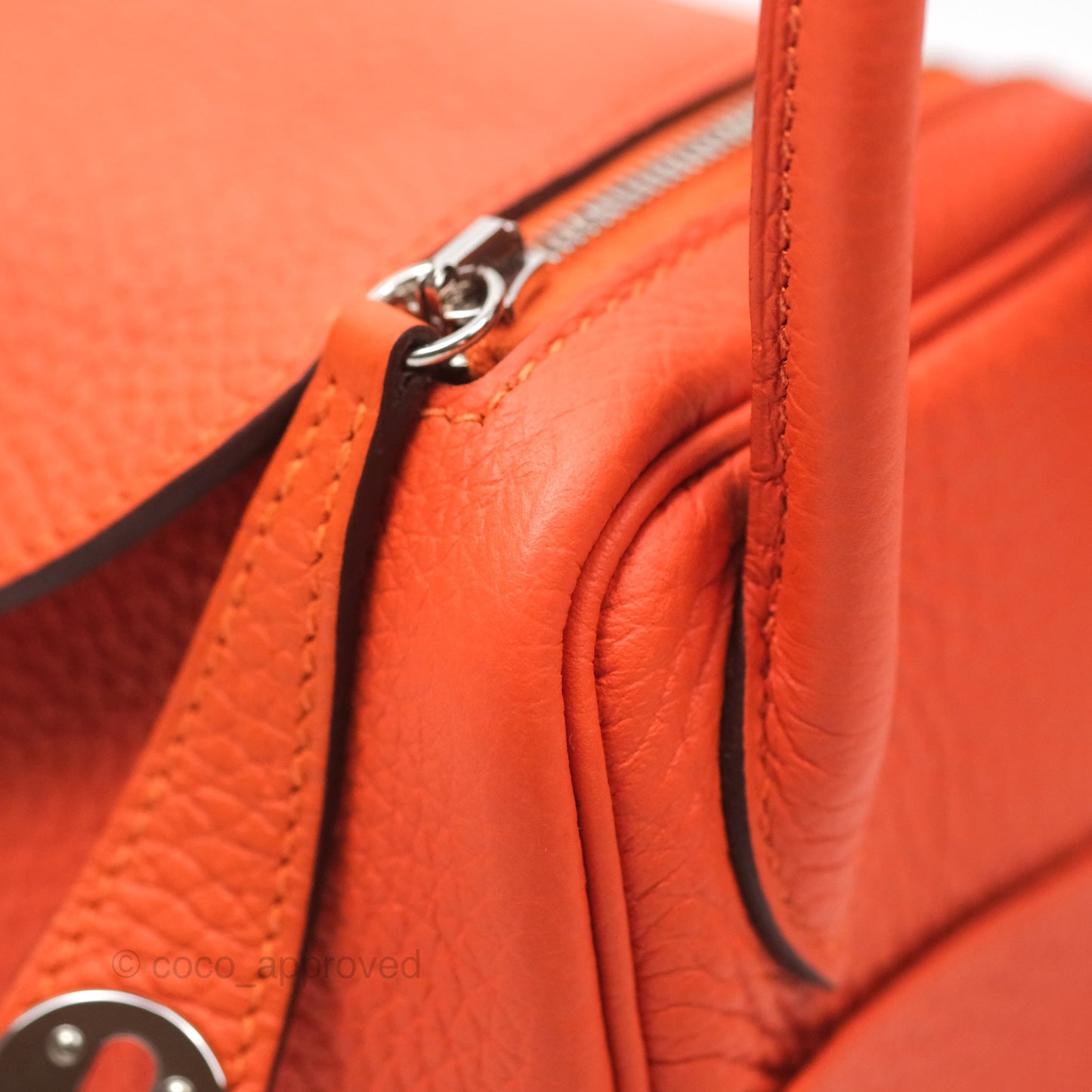 Hermès Mini Lindy 20 Clemence Palladium Hardware