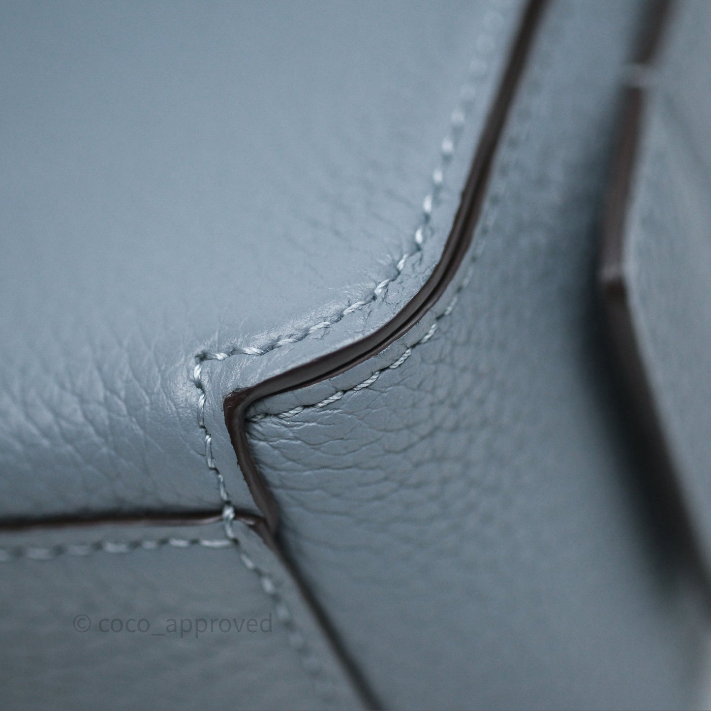 Delvaux Cool Box Nano Taurillon Soft Grained Calfskin Pacific Palladium Hardware