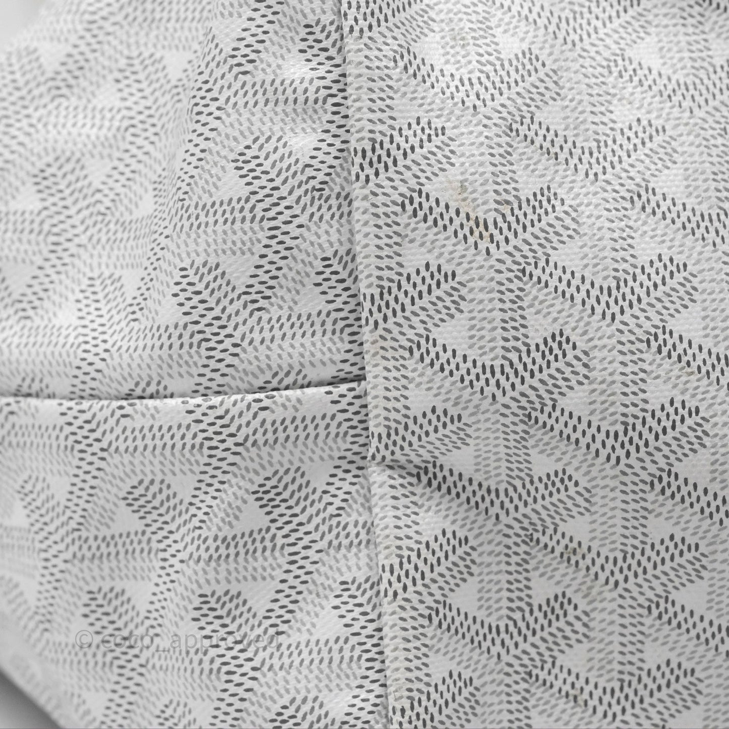 Goyard Saint Louis Tote Bag GM Blanc White