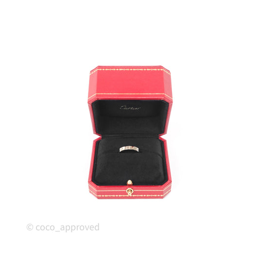 Cartier Love Band Ring Small Model White Gold