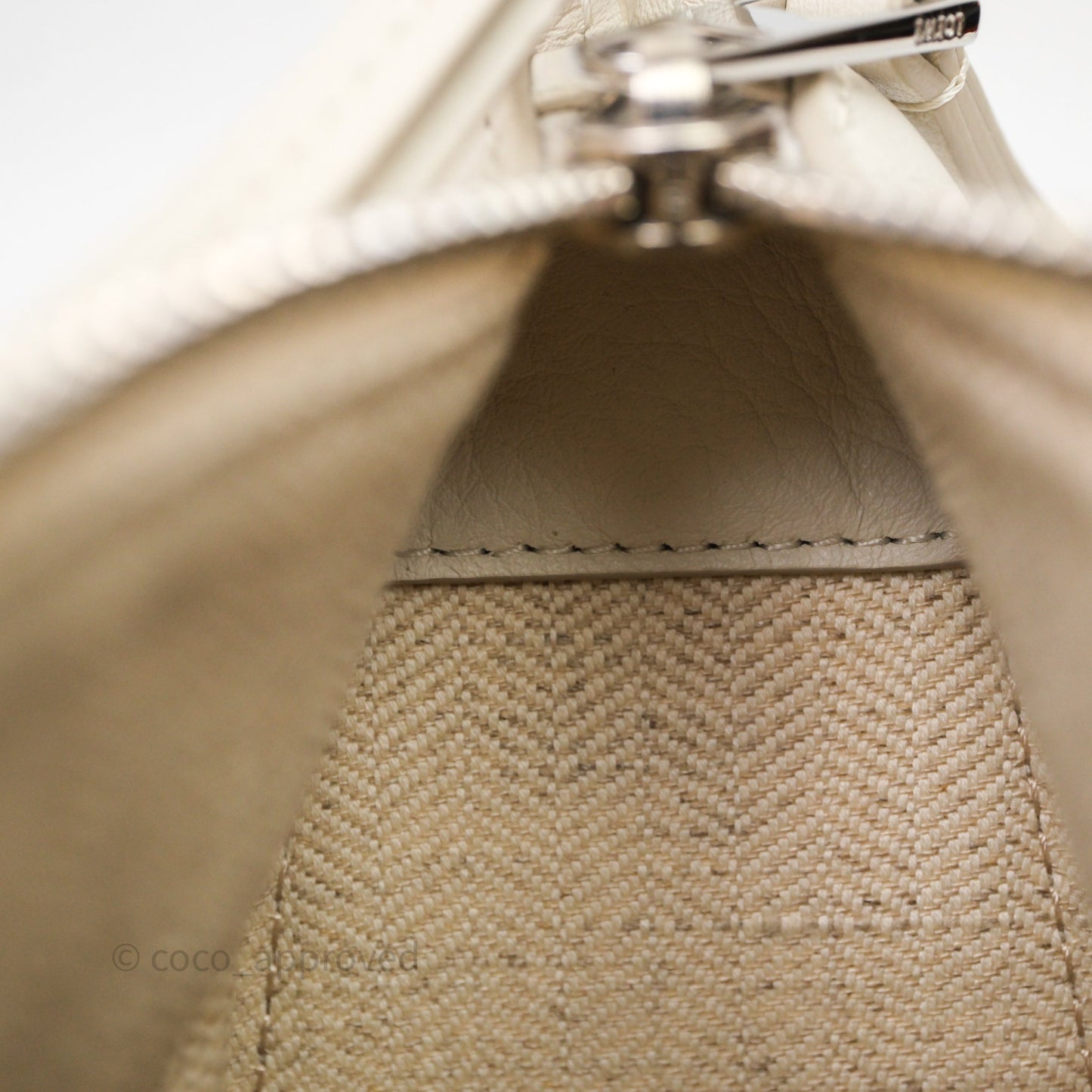 Loewe Mini Hammock Shoulder Bag White