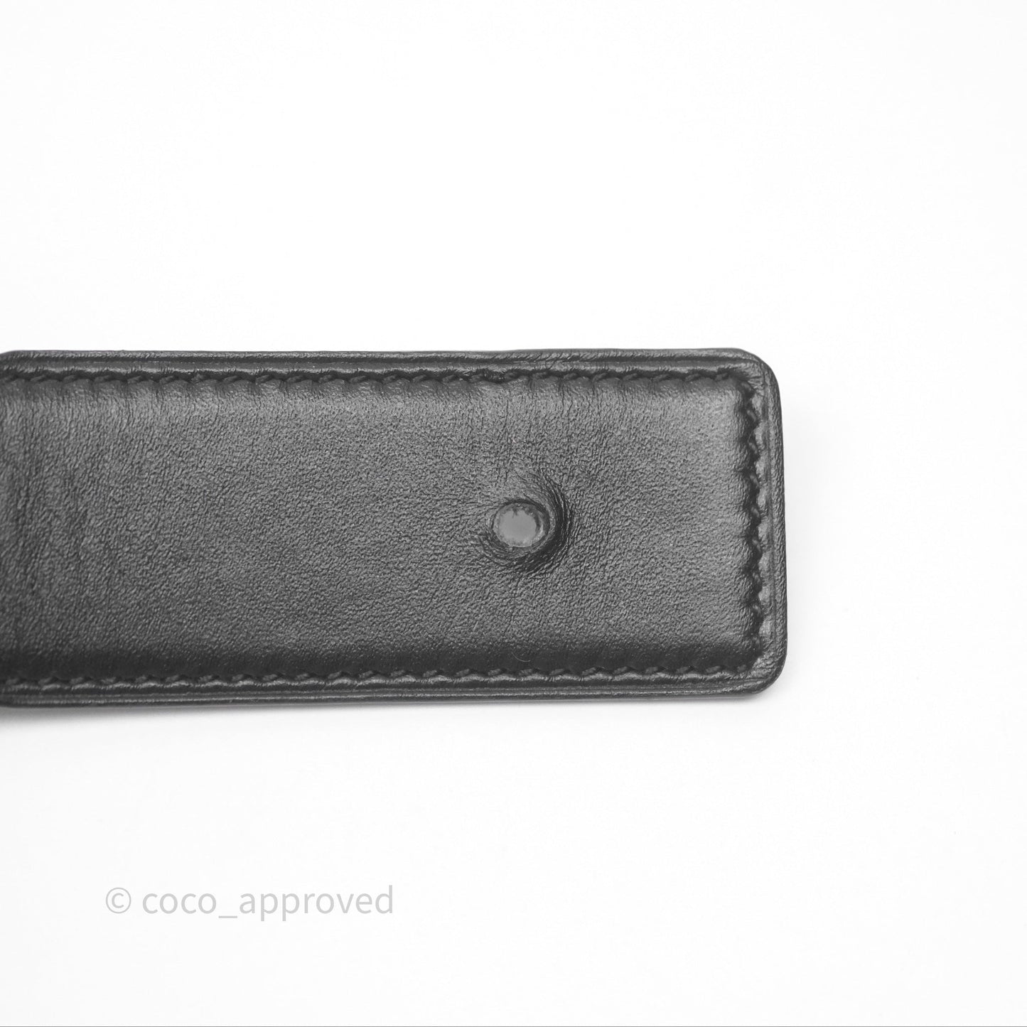 Hermès H Belt Buckle & Reversible Strap 32mm Etoupe/ Noir Palladium Hardware