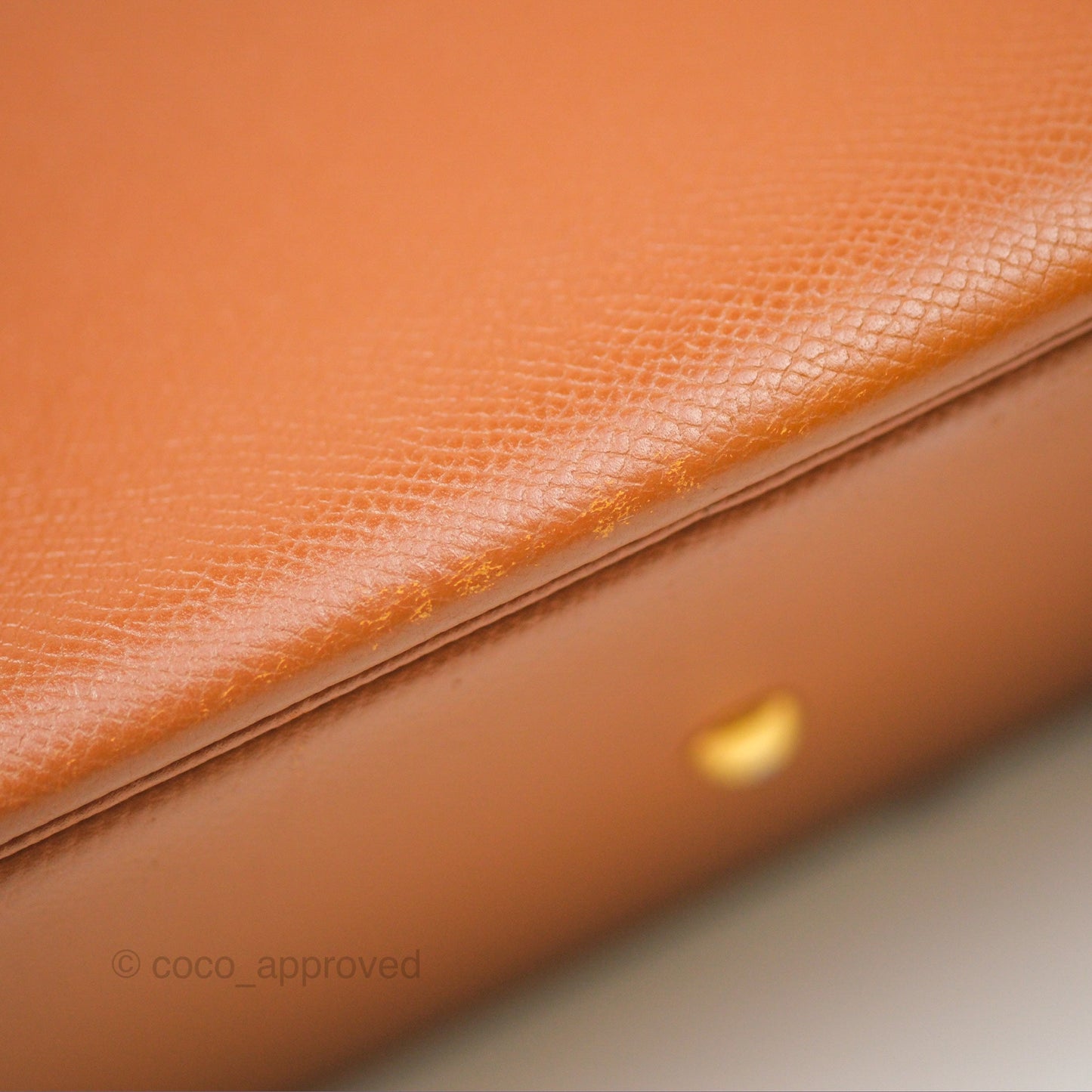 Hermès Bolide 27 Gold Epsom Gold Hardware