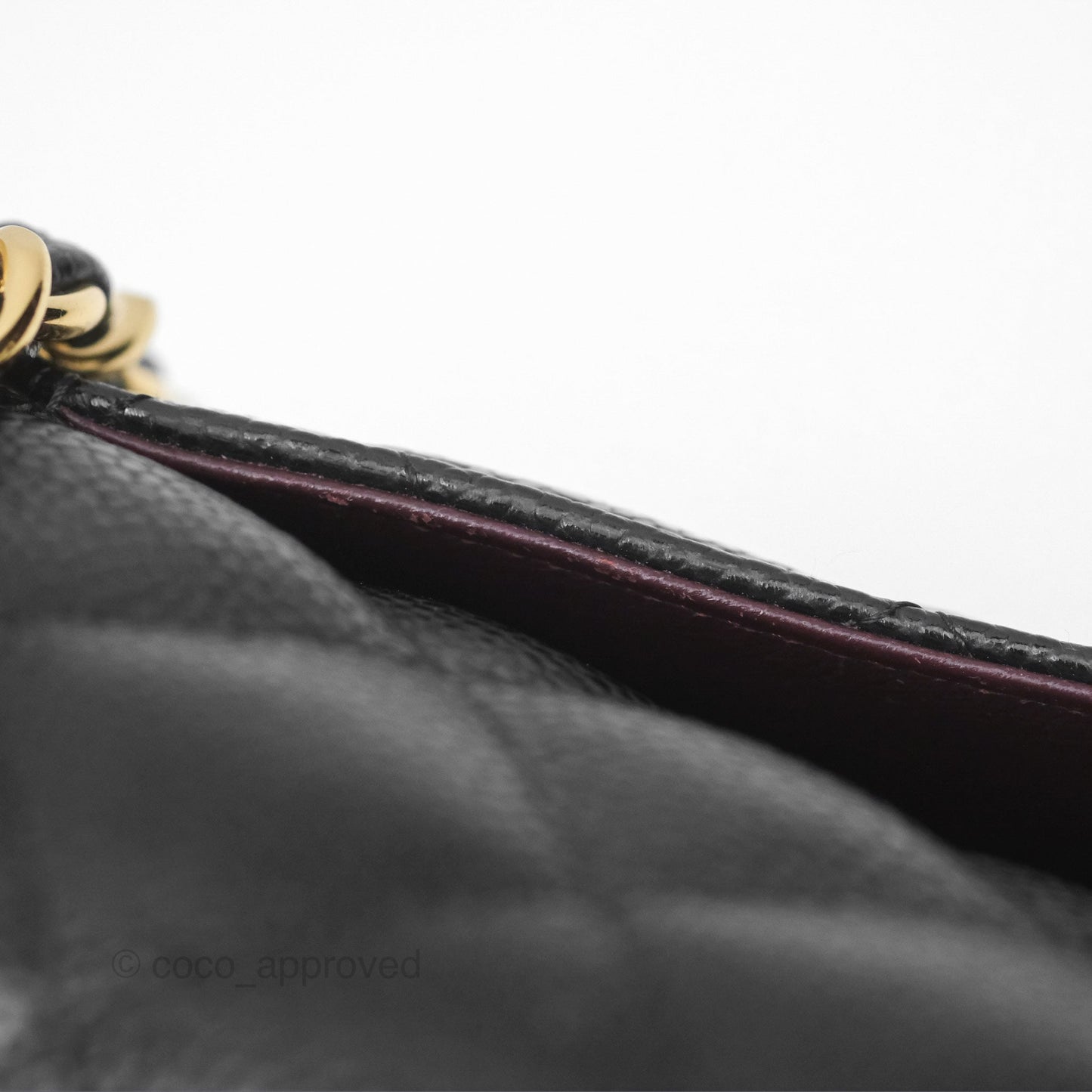 Chanel Jumbo Double Flap Black Caviar Gold Hardware⁣⁣
