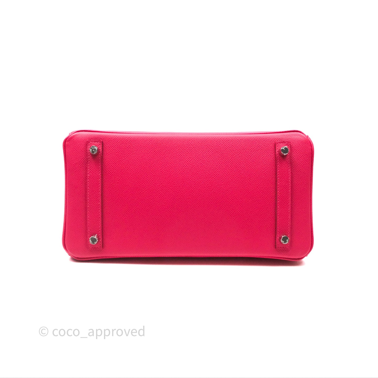 Hermès Birkin 30 Framboise 90 Epsom Palladium Hardware