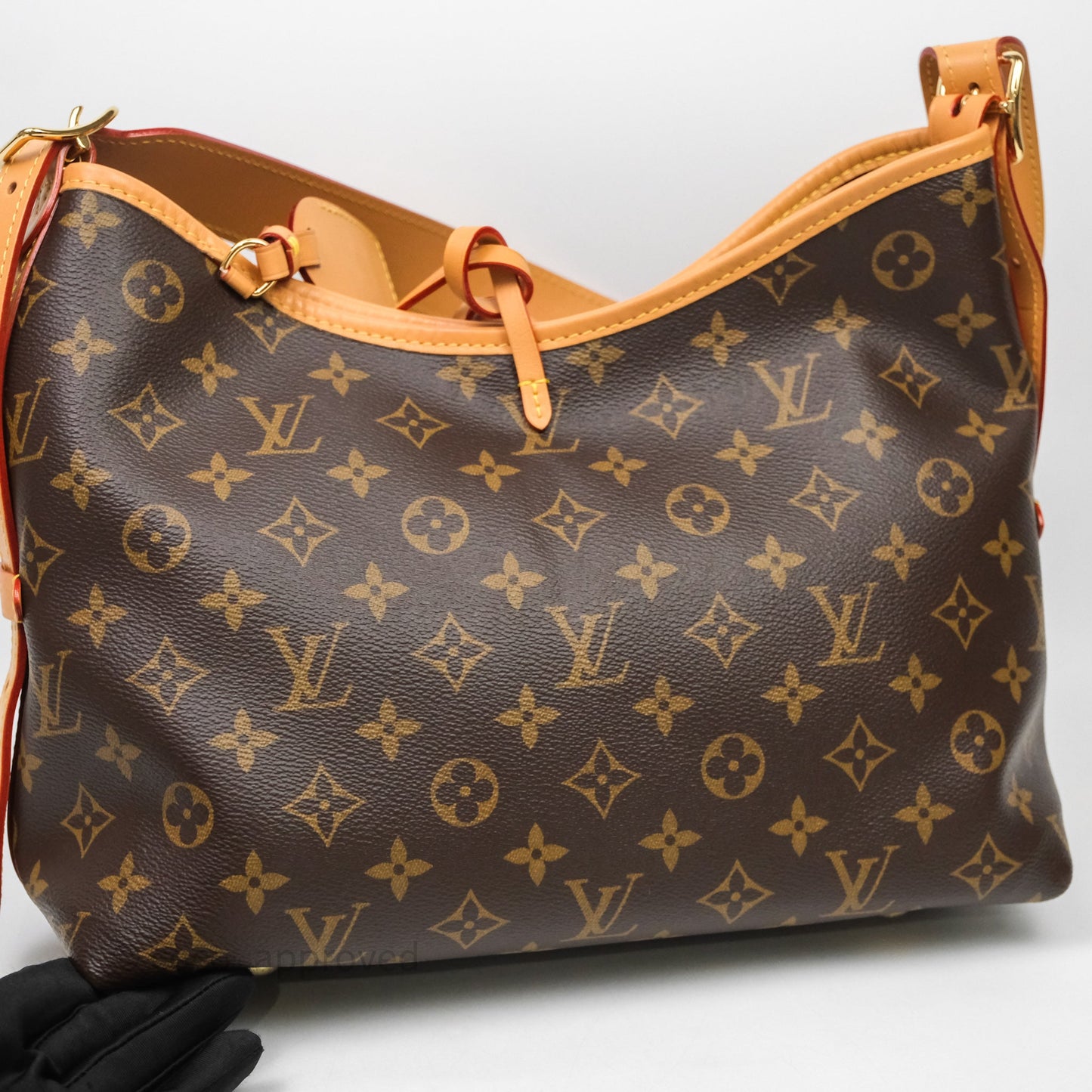 Louis Vuitton Carry All PM Shoulder Bag Monogram Canvas