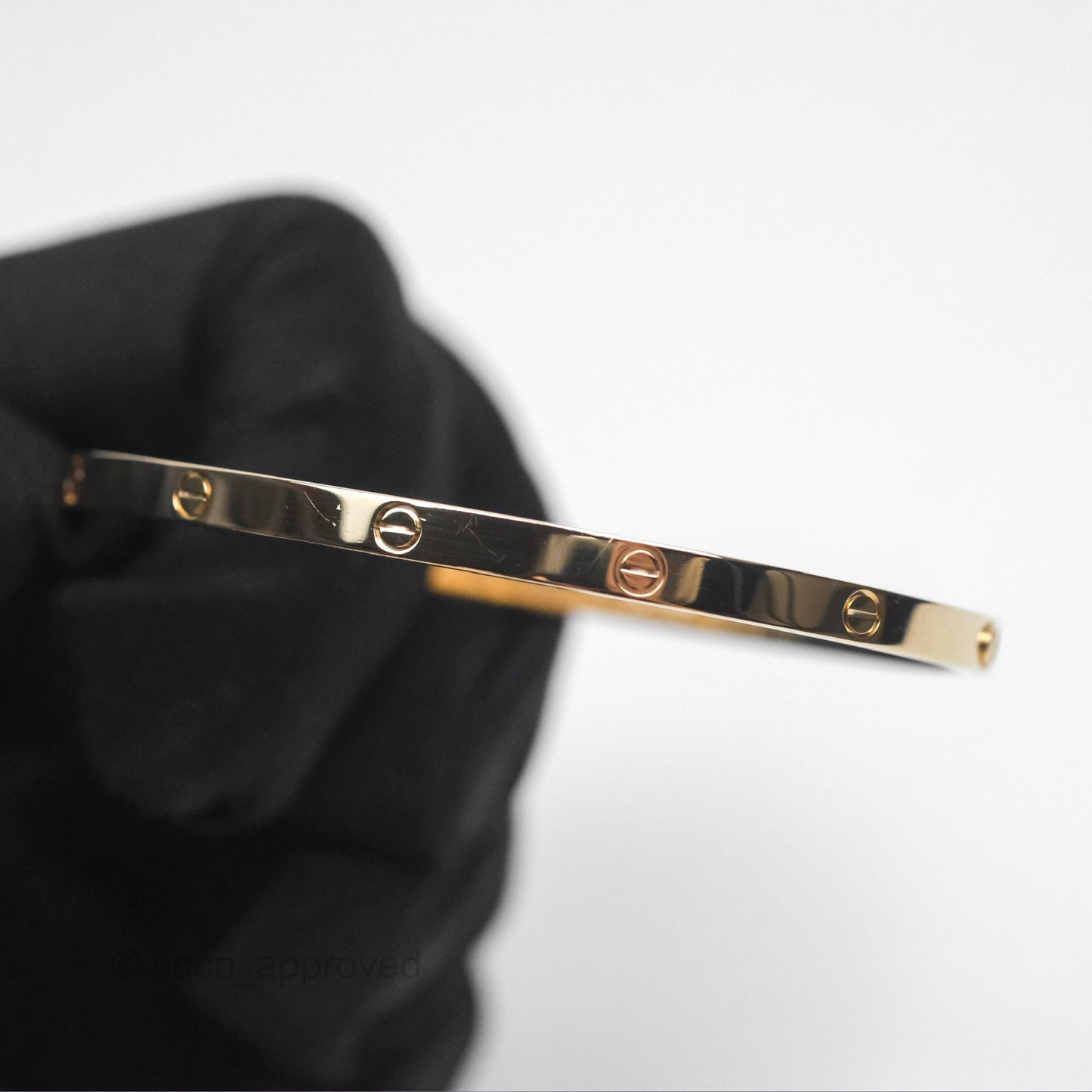 Cartier Small Love Bracelet Yellow Gold