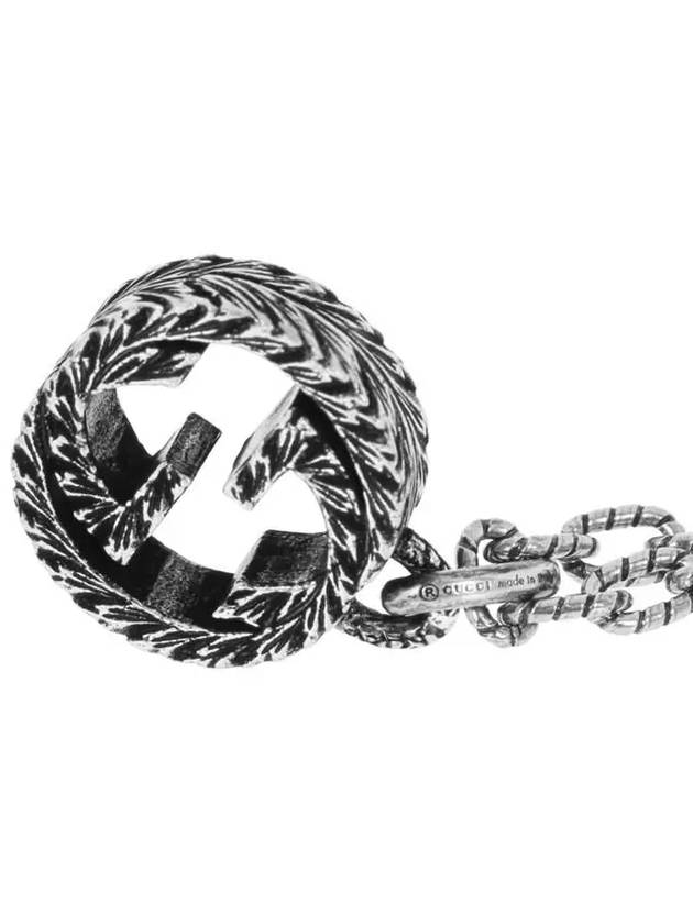 Luxury Gucci Trending 2025 Women's Interlocking G Pendant Necklace Silver