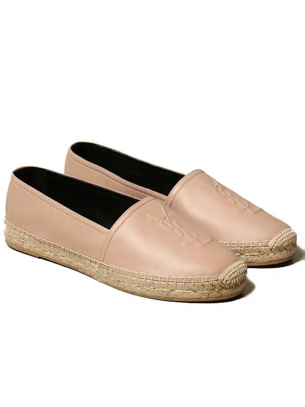 Luxury Saint Laurent Cassandre Leather Espadu Pink