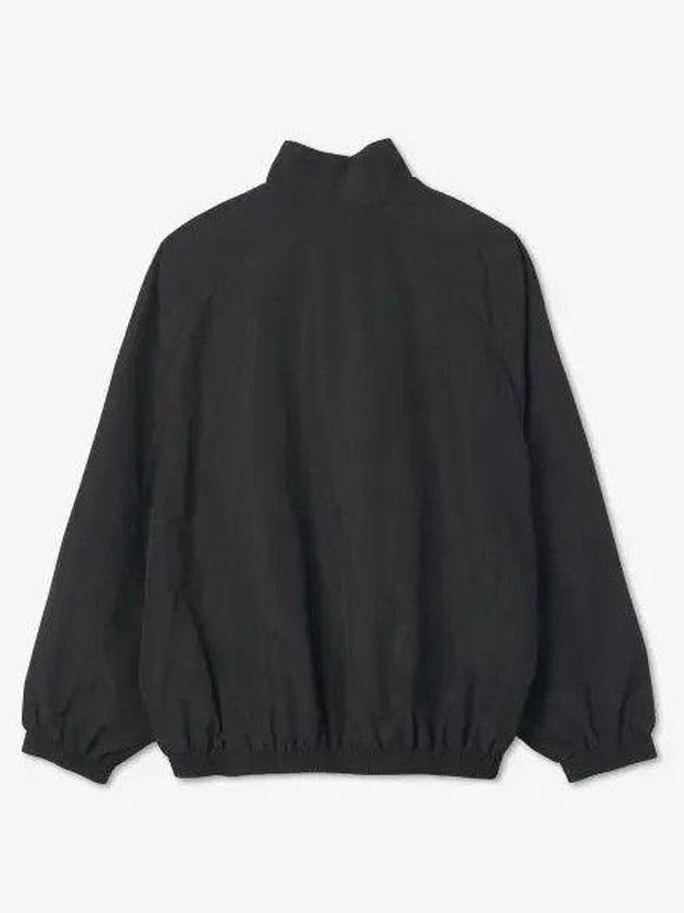 Luxury Balenciaga Embroidery Logo Sports Icon Track Jacket Black