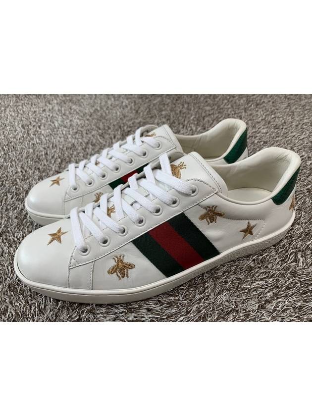 Luxury Gucci Trending 2025 Ace bee star embroidery sneakers 8 5 275