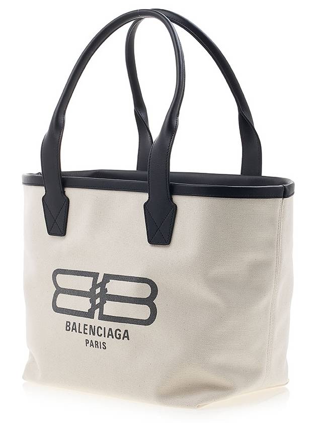 Luxury Balenciaga Jumbo Small Tote Bag Ivory