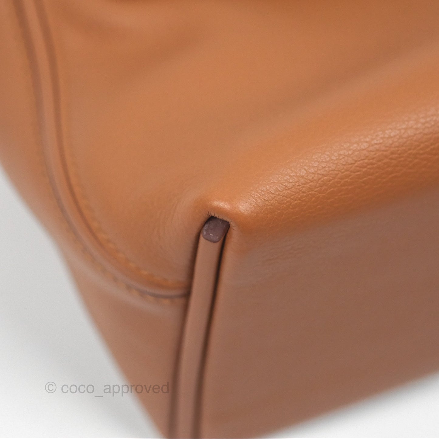 Hermès 24/24 21 Mini Gold 37 Evercolor/ Swift Palladium Hardware