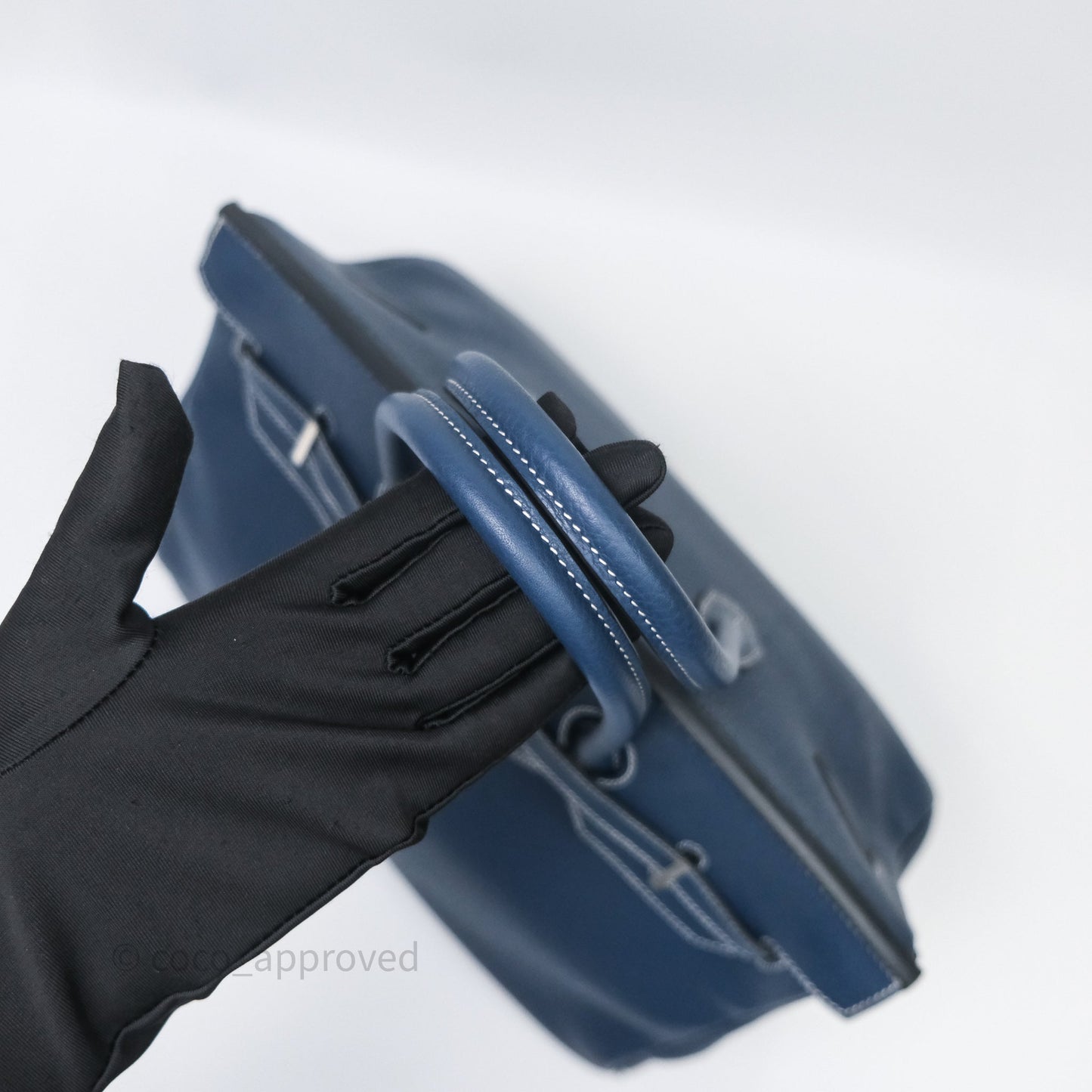 Hermès Birkin 35 Bleu de Prusse 7P Togo Palladium Hardware