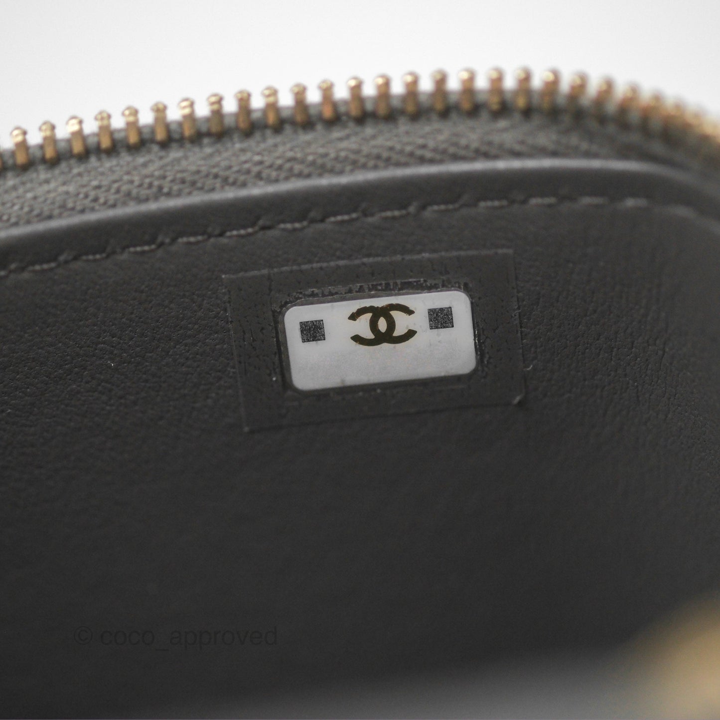 Chanel Mini Top Handle Vanity With Chain Grey Lambskin Gold Hardware