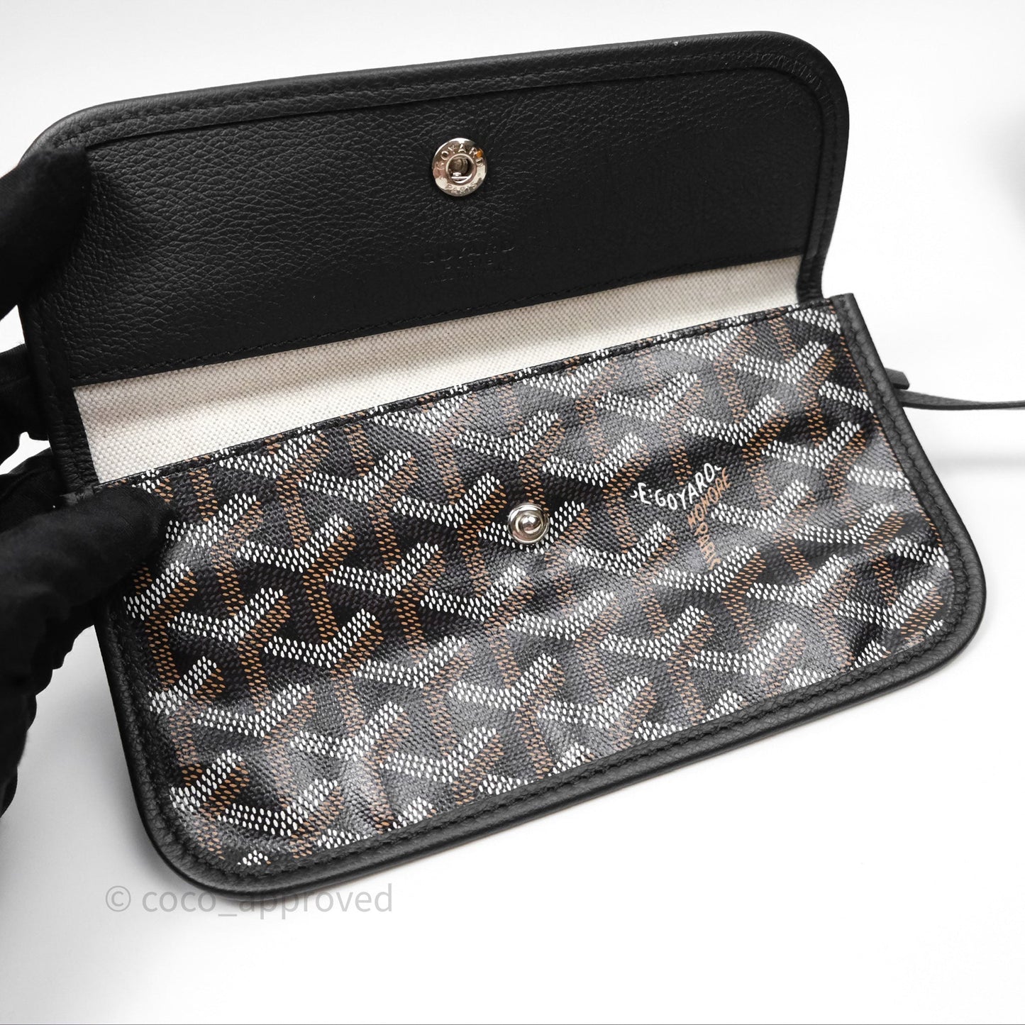 Goyard Saint Louis Tote Bag PM⁣⁣⁣⁣⁣⁣⁣⁣⁣⁣⁣⁣⁣⁣⁣⁣⁣⁣⁣⁣ Black Noir Canvas