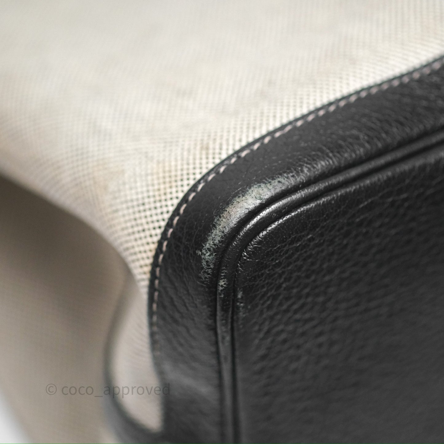 Hermès Garden Party 36 Noir 89 Canvas