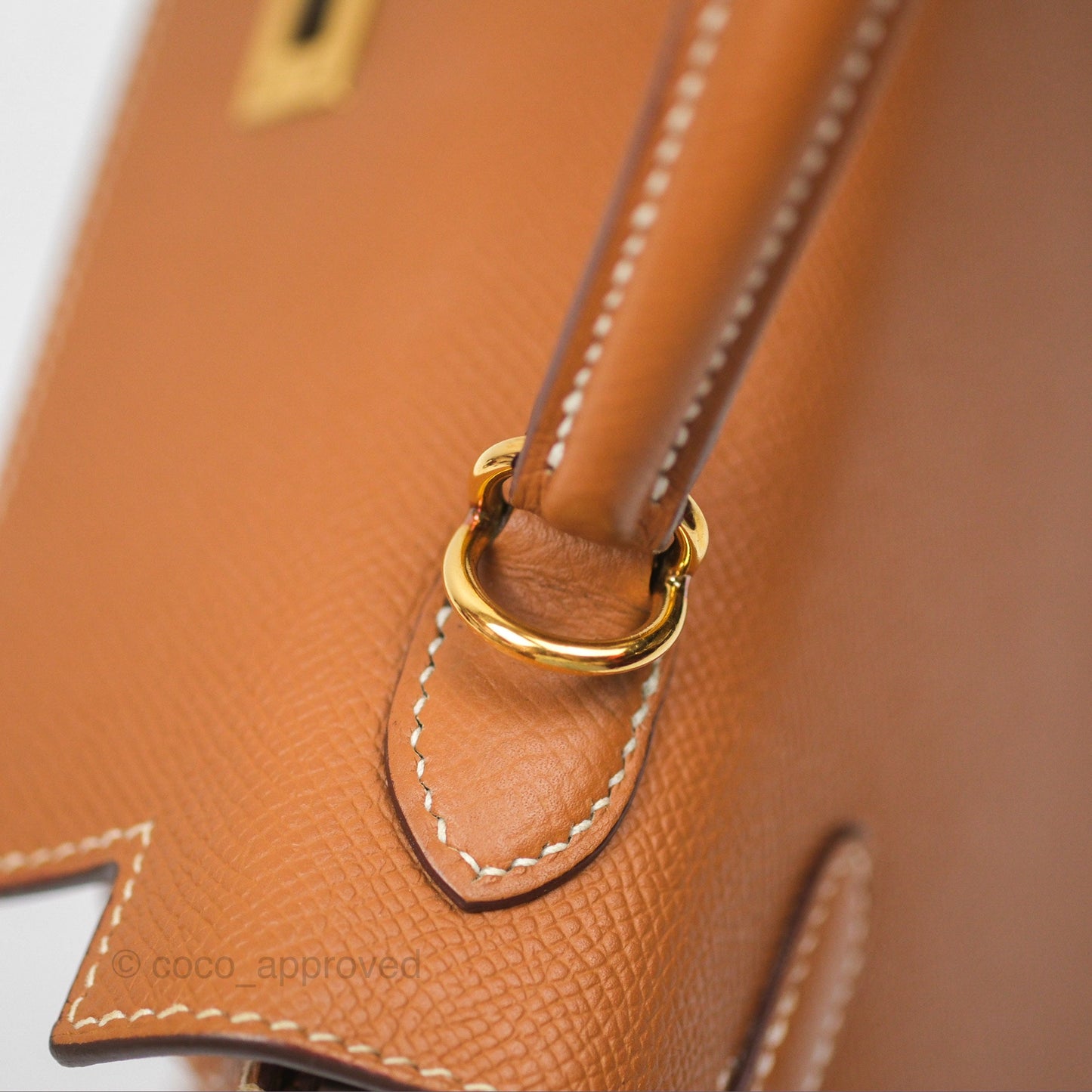 Hermès Kelly 25 Sellier Gold 37 Epsom Gold Hardware