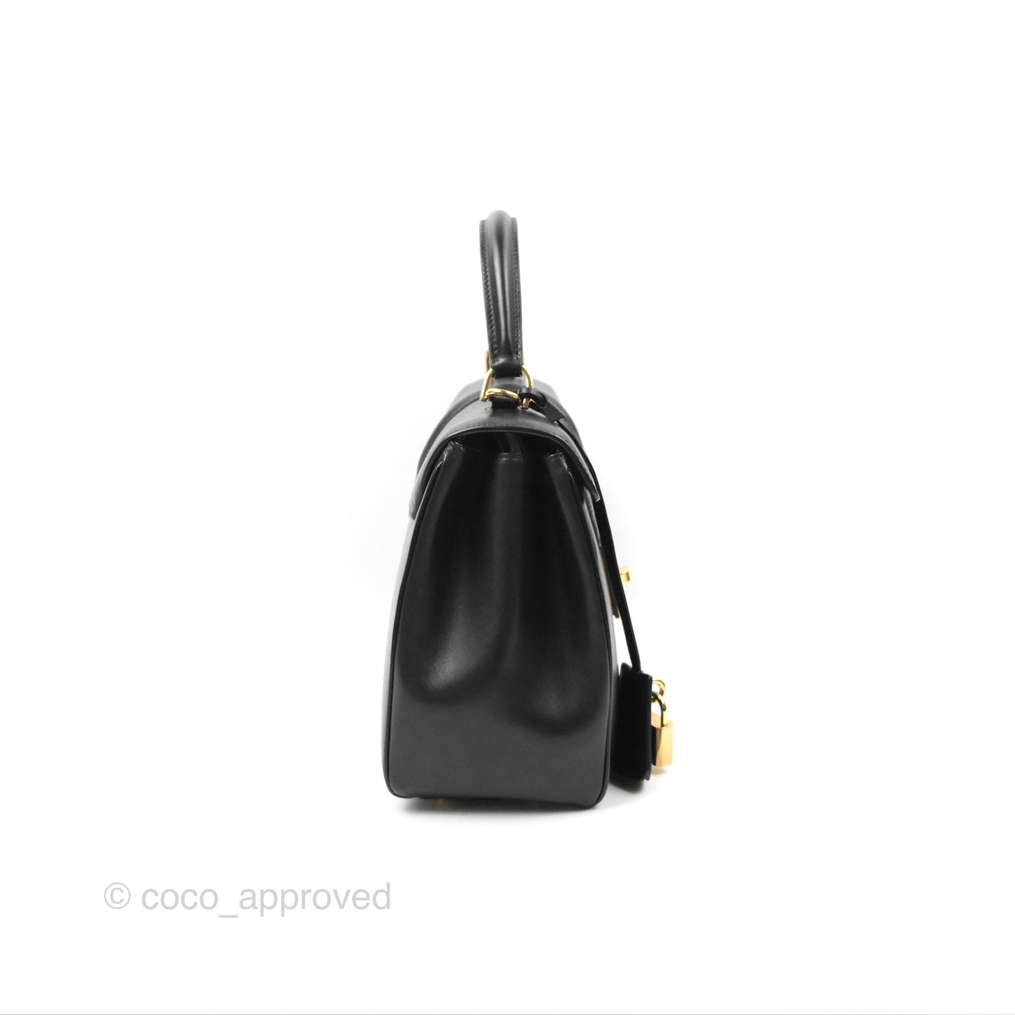 Celine Small 16 Bag Black Satinated Calfskin