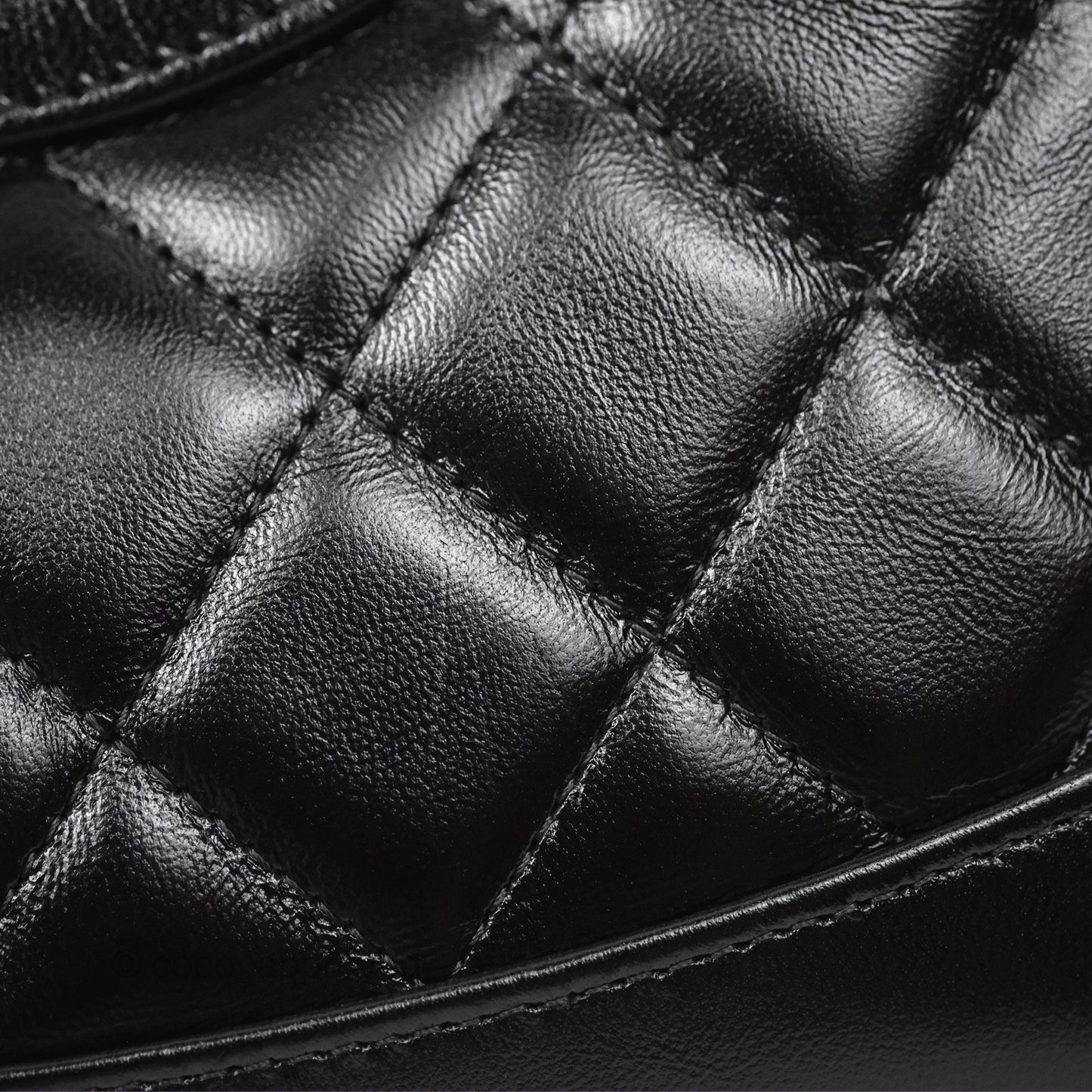 Chanel Nano 31 Black Shiny Lambskin Gold Hardware