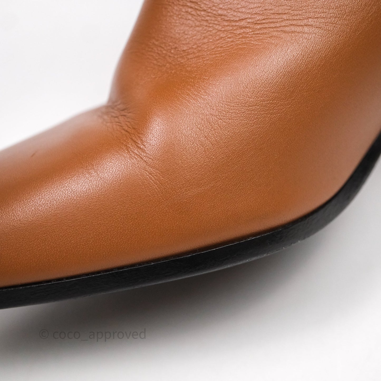Hermes Saint Germain Ankle Boots Brown Size 39
