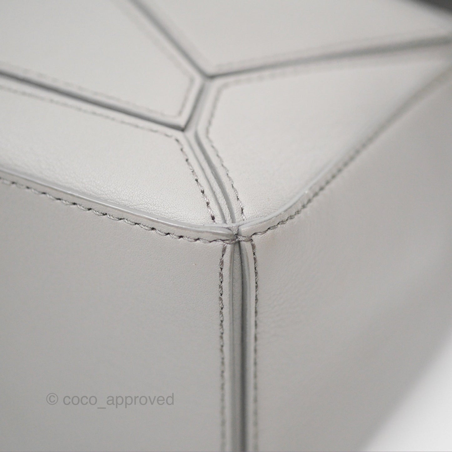 Loewe Small Puzzle Bag Grey Calfskin