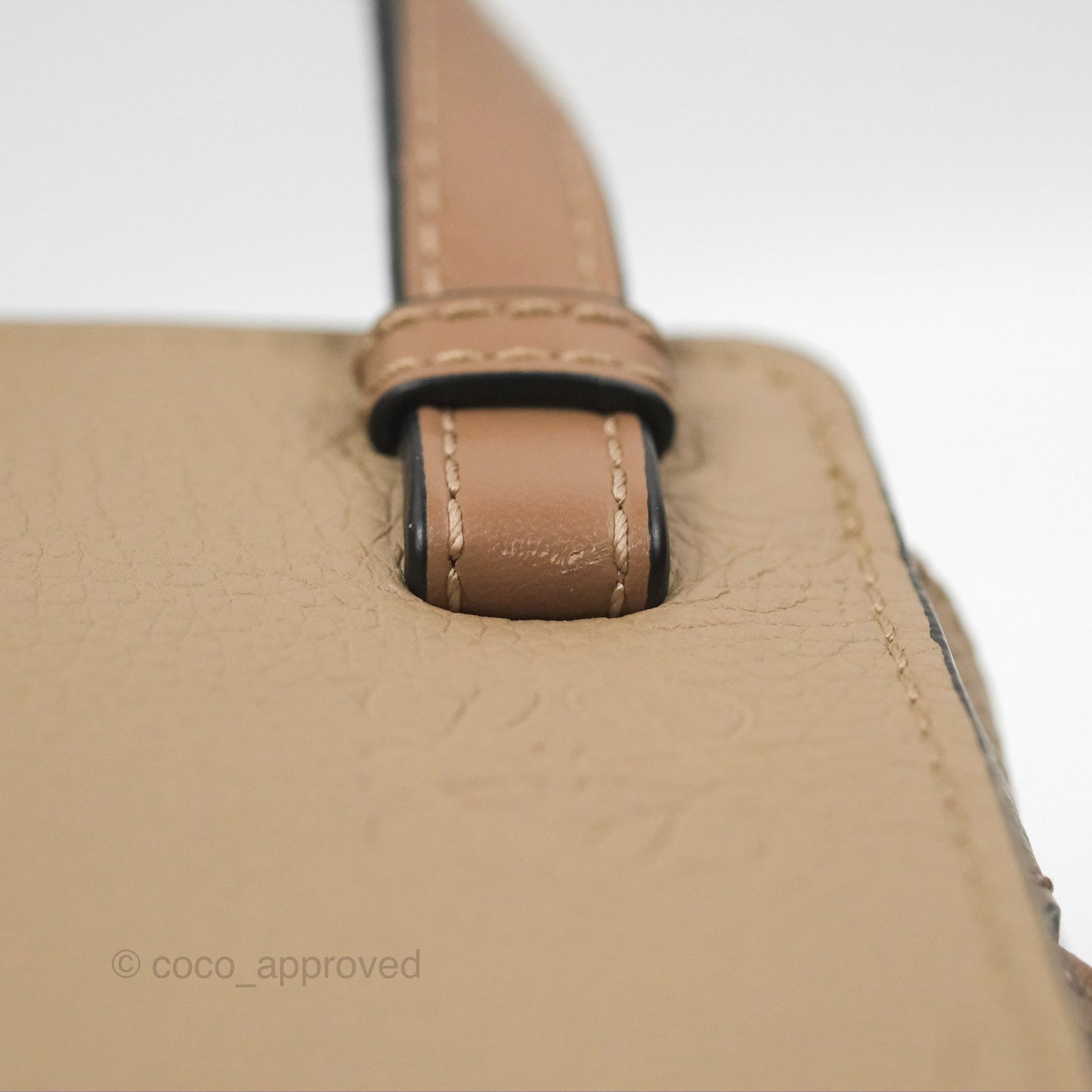 Loewe Hammock Mini Sand Shoulder Bag