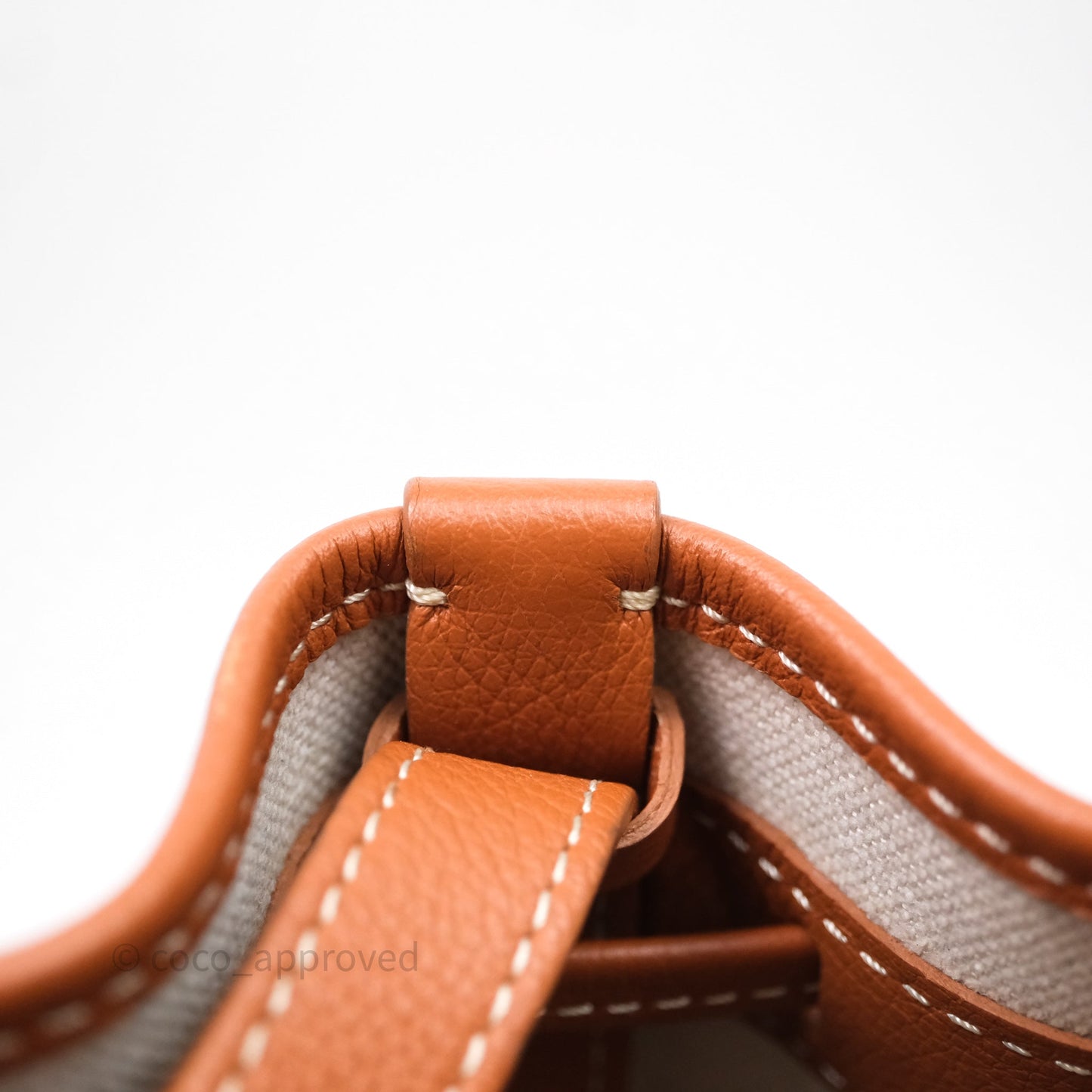 Goyard Petit Flot Bucket Bag Black & Tan Goyardine