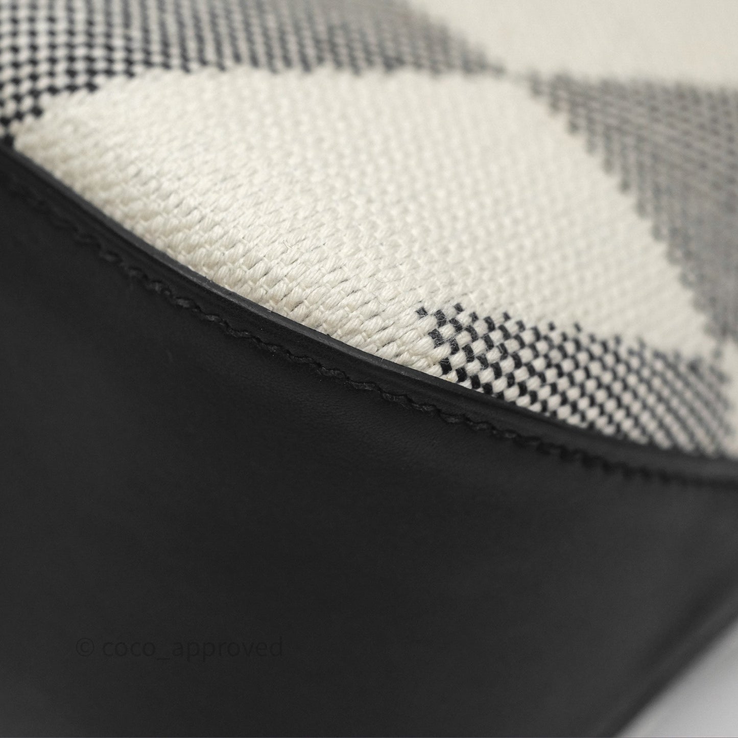 Hermès Cabas H En Biais 27 Noir 89 Swift/Canvas