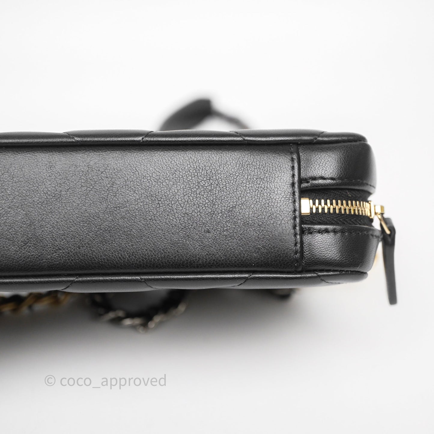 Chanel 19 Camera Bag Black Lambskin Mixed Hardware