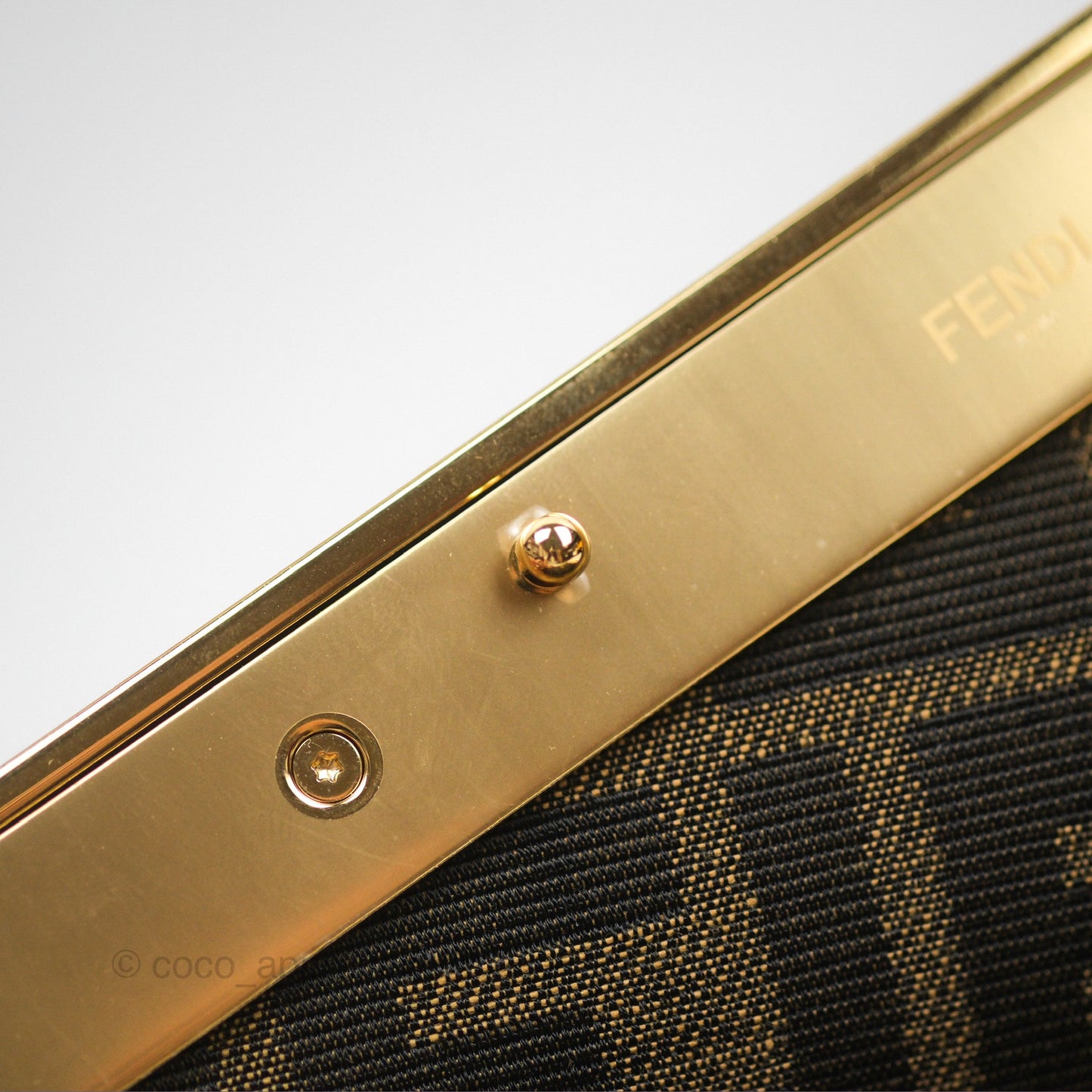 Fendi Small Fendi First Midnight Blue Shiny Nappa