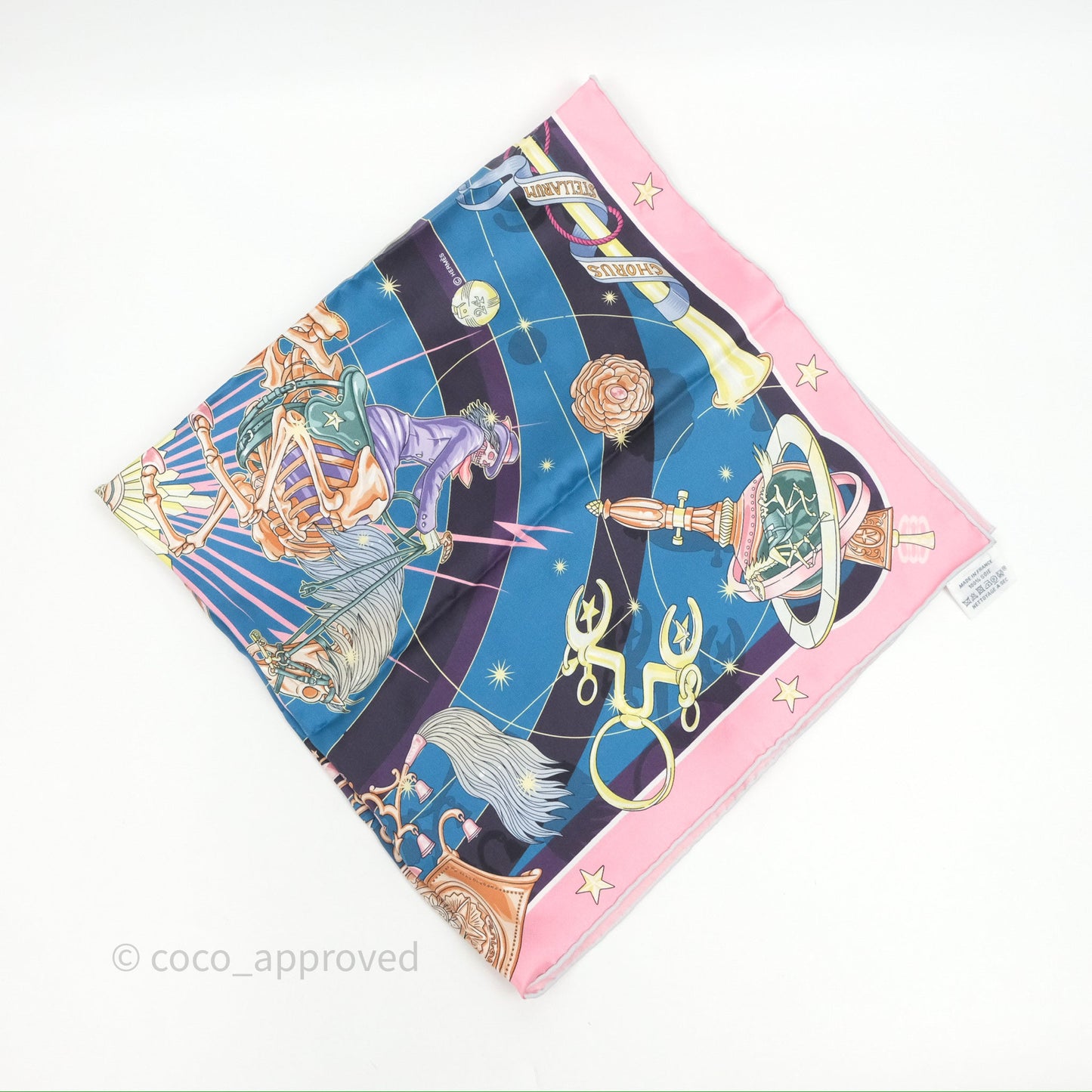 Hermès Chorus Stellarum Silk Scarf 70