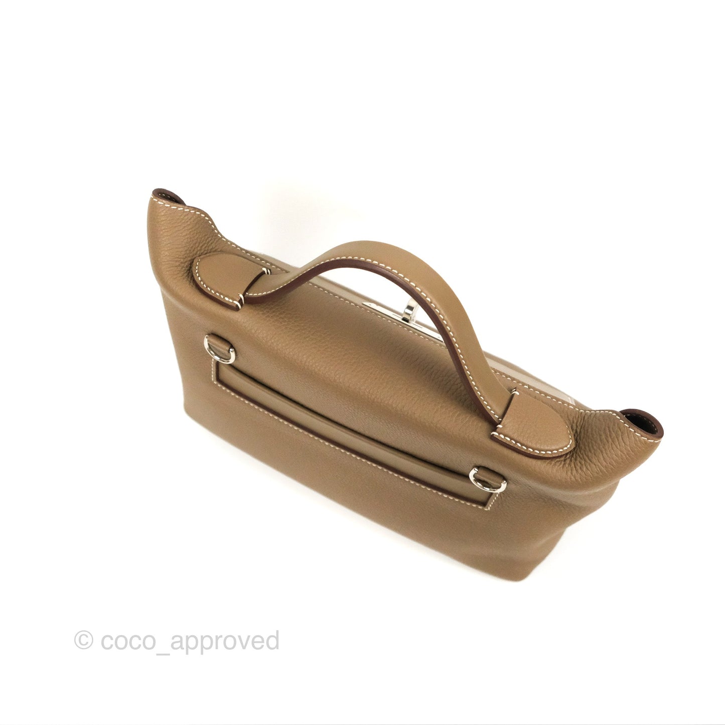 Hermès 24/24 29 Etoupe Togo Palladium Hardware